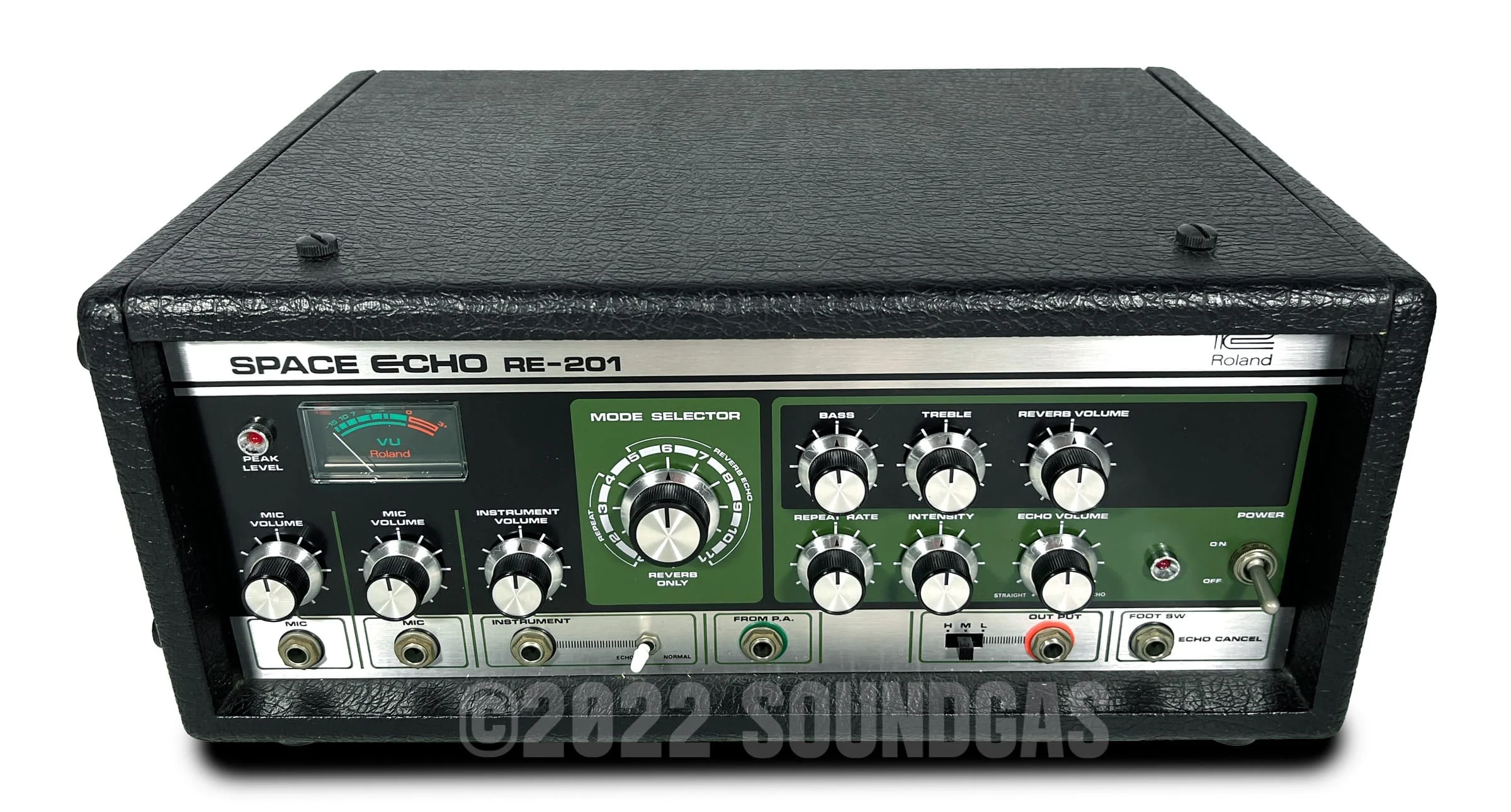 Roland RE-201 Space Echo, Early Preamp Mod - Image 2