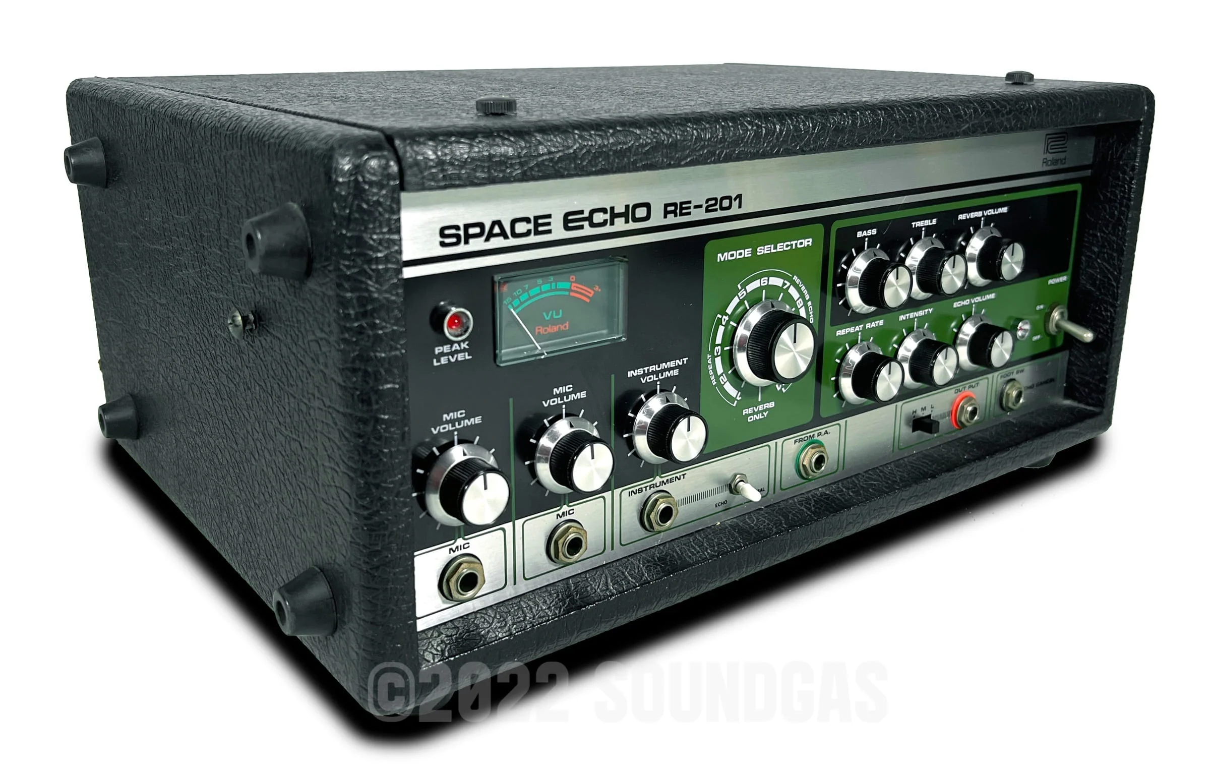 Roland RE-201 Space Echo, Early Preamp Mod - Image 7