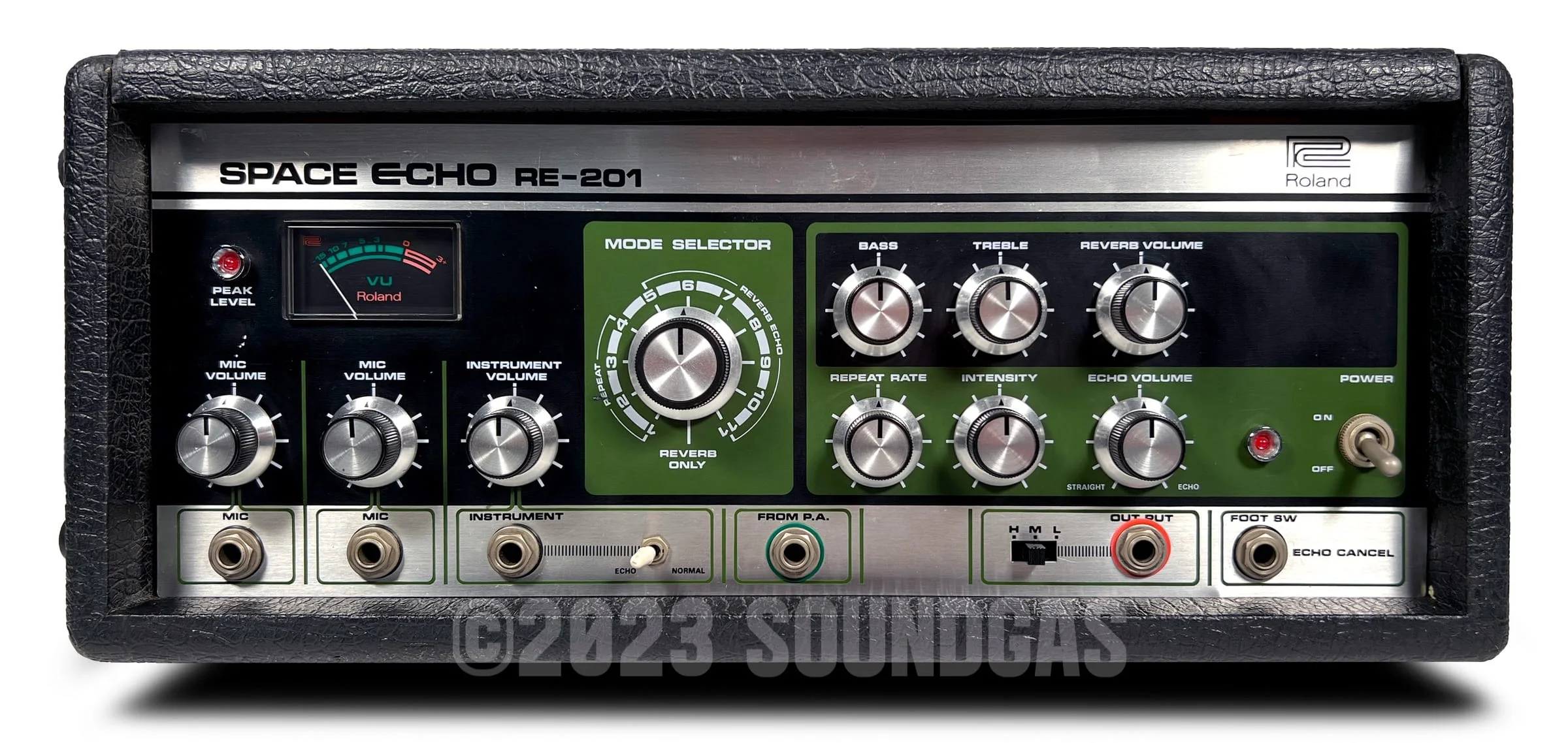Roland RE-201 Space Echo, Early Preamp Mod - Image 2