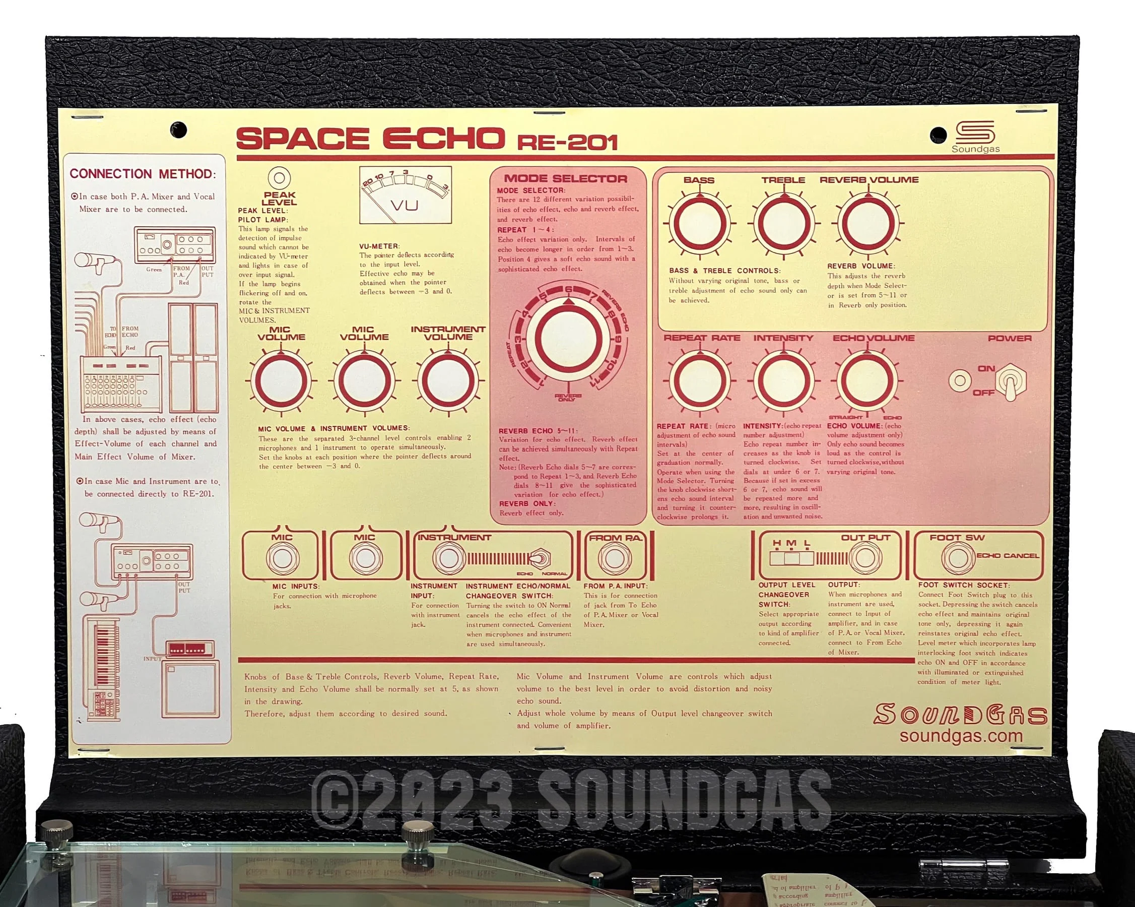 Roland RE-201 Space Echo, Early Preamp Mod - Image 8