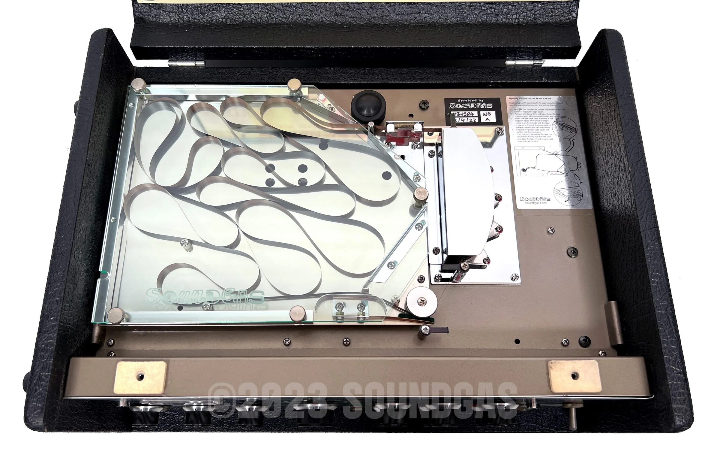 Roland RE-201 Space Echo, Early Preamp Mod - Image 9