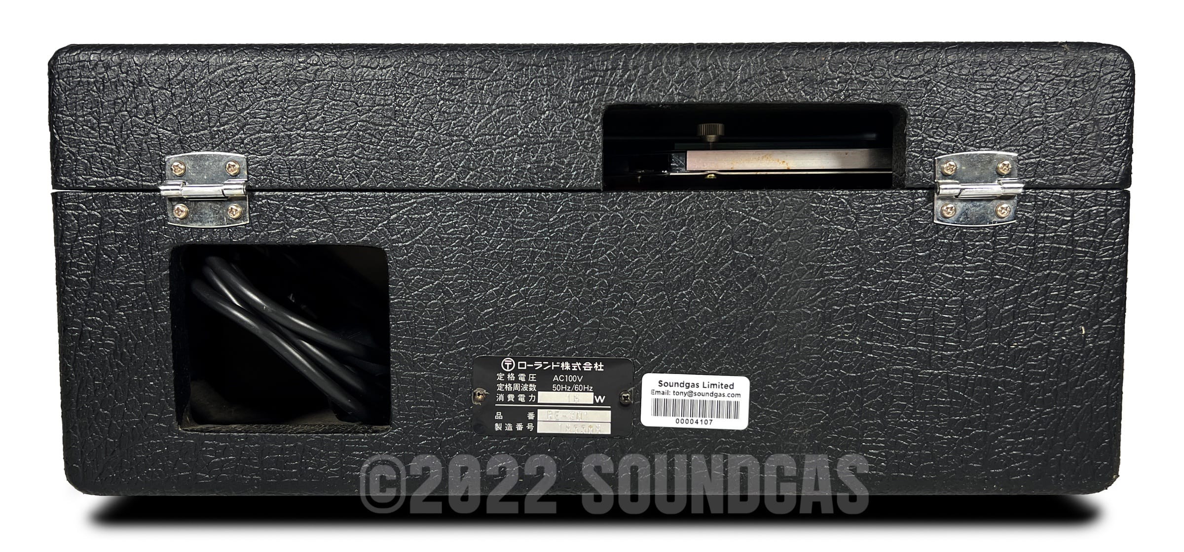 Roland RE-201 Space Echo, Early Preamp Mod, Zero Head Gain - Image 5