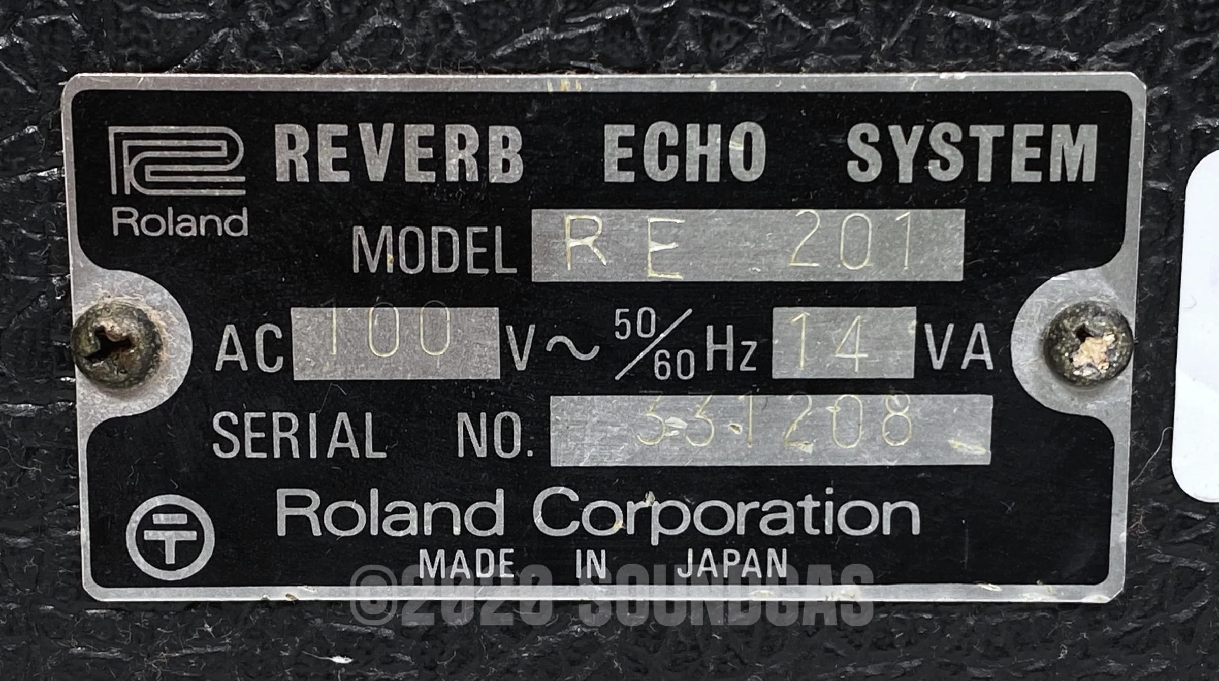 Roland RE-201 Space Echo - Early Preamps - Image 6