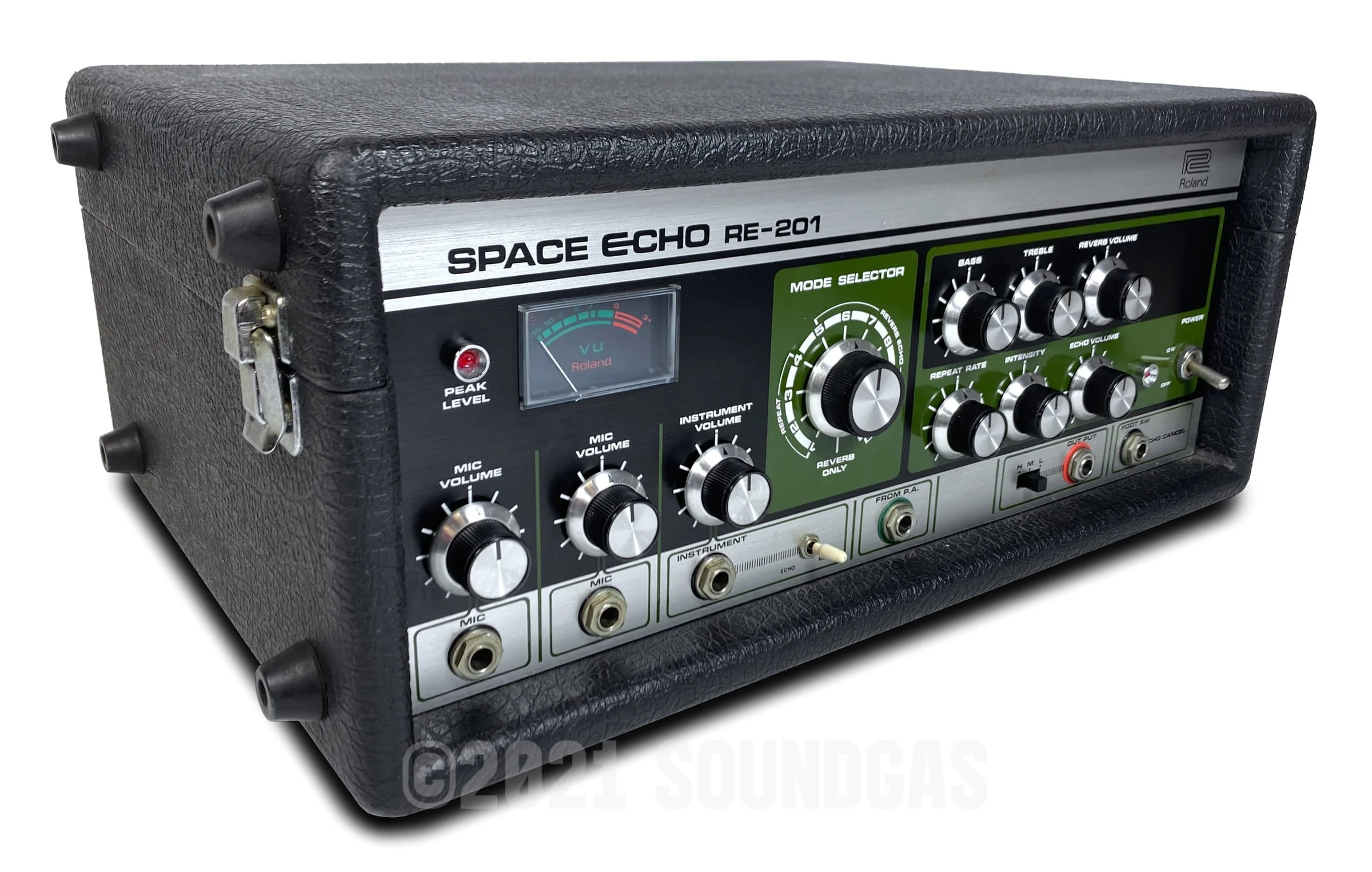 Roland RE-201 Space Echo, Early Preamps, Near Mint - Image 4