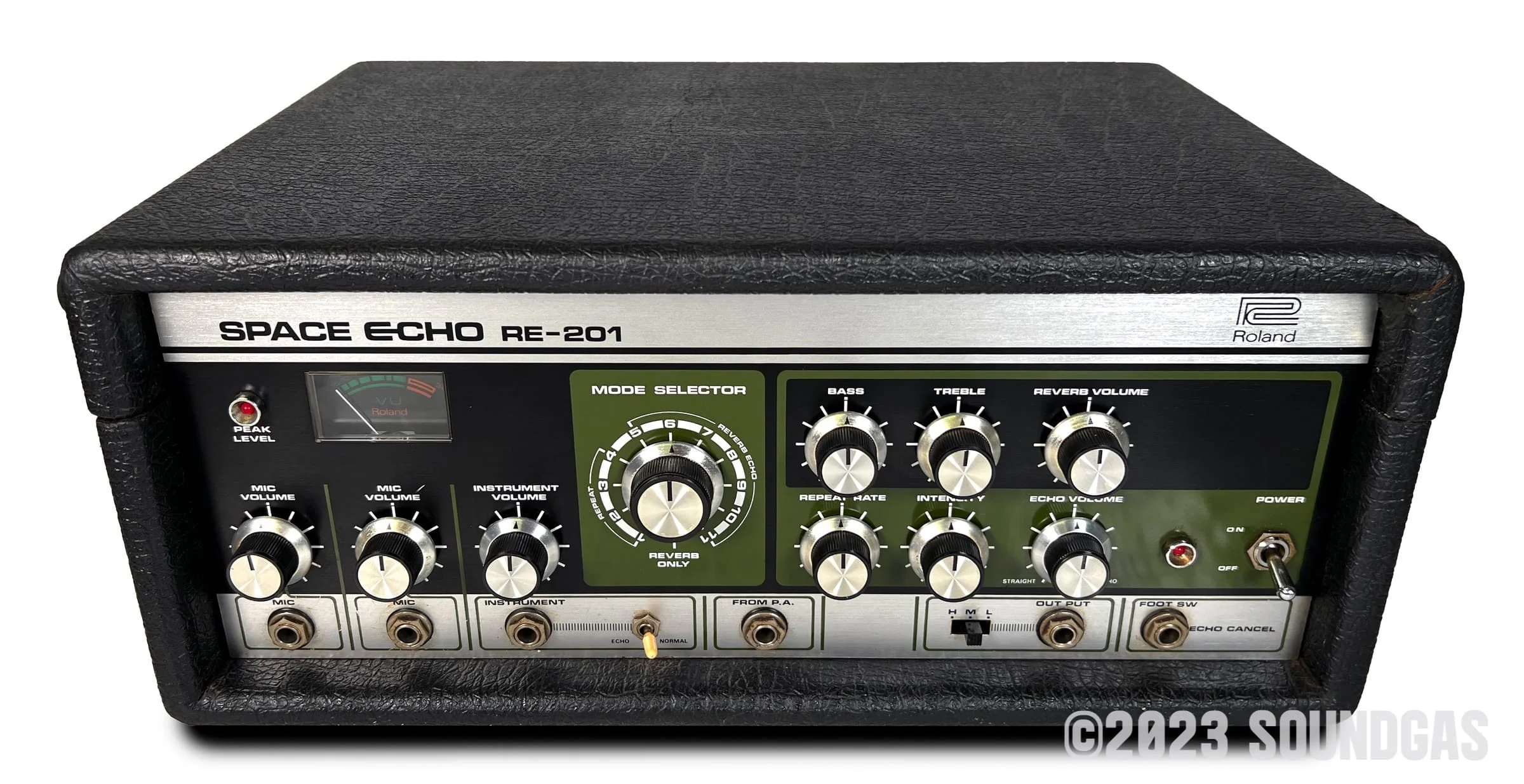 Roland RE-201 Space Echo, Early Preamps, Zero Head Gain - Image 10