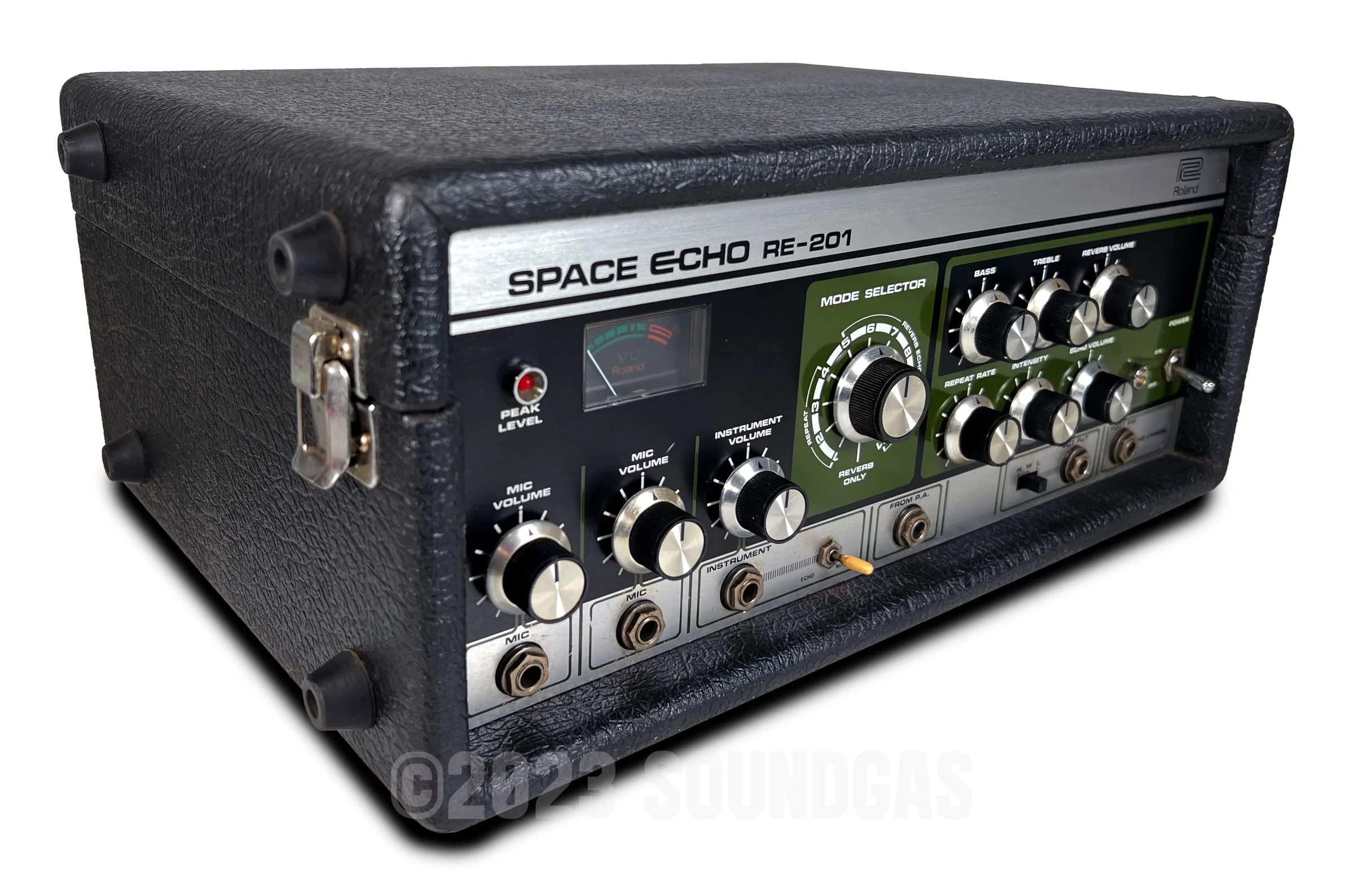 Roland RE-201 Space Echo, Early Preamps, Zero Head Gain - Image 4
