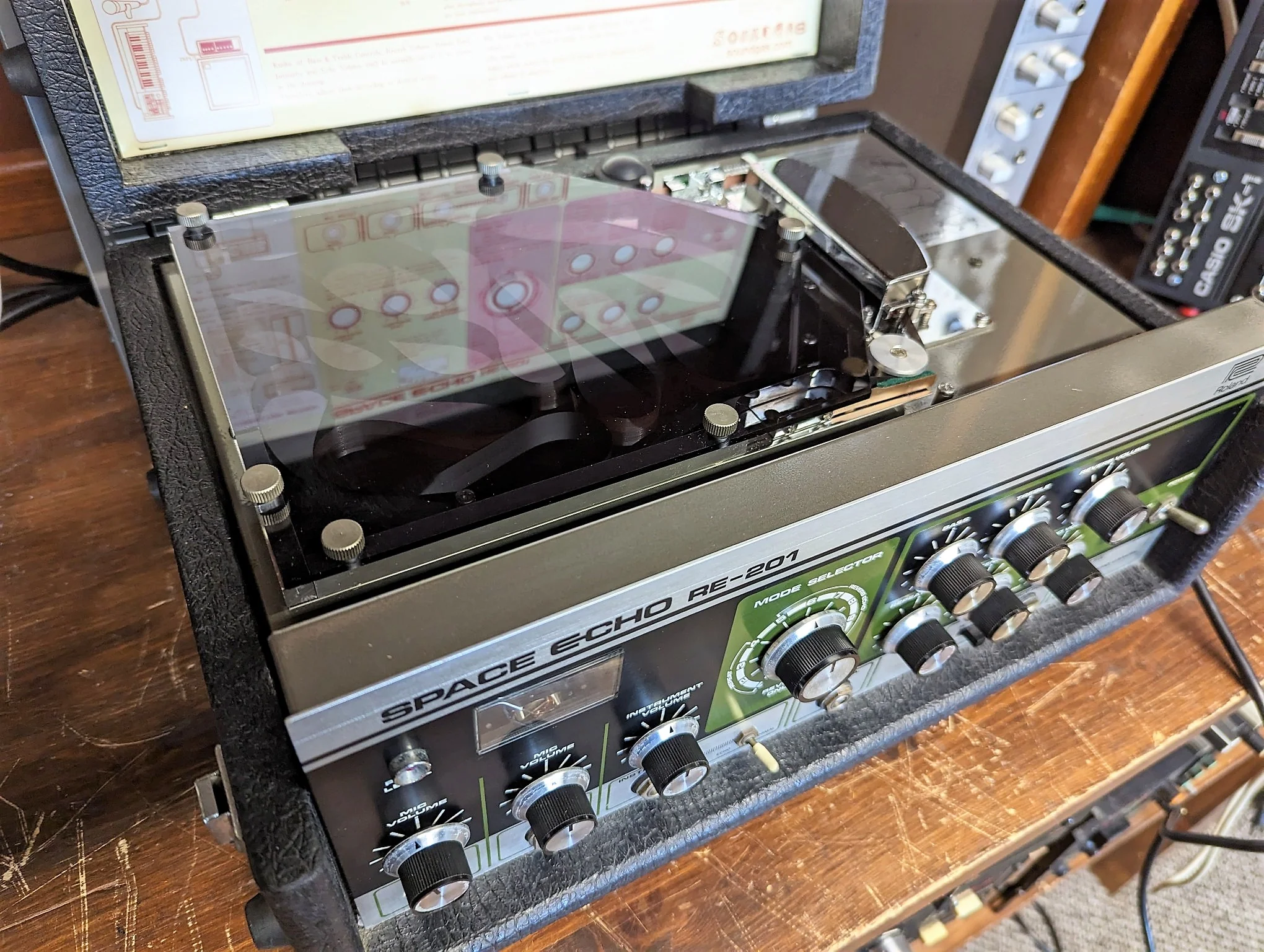 Roland RE-201 Space Echo, Early Preamps - Image 3