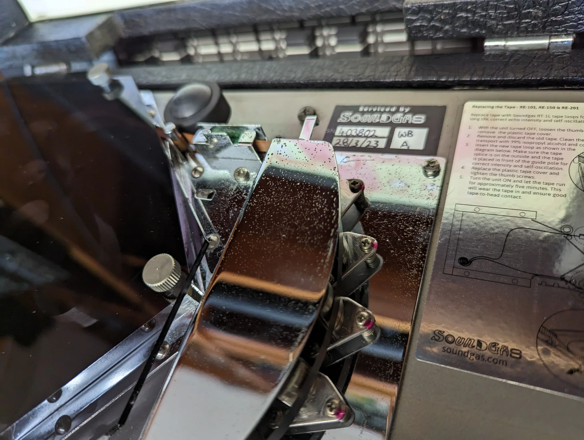 Roland RE-201 Space Echo, Early Preamps - Image 4