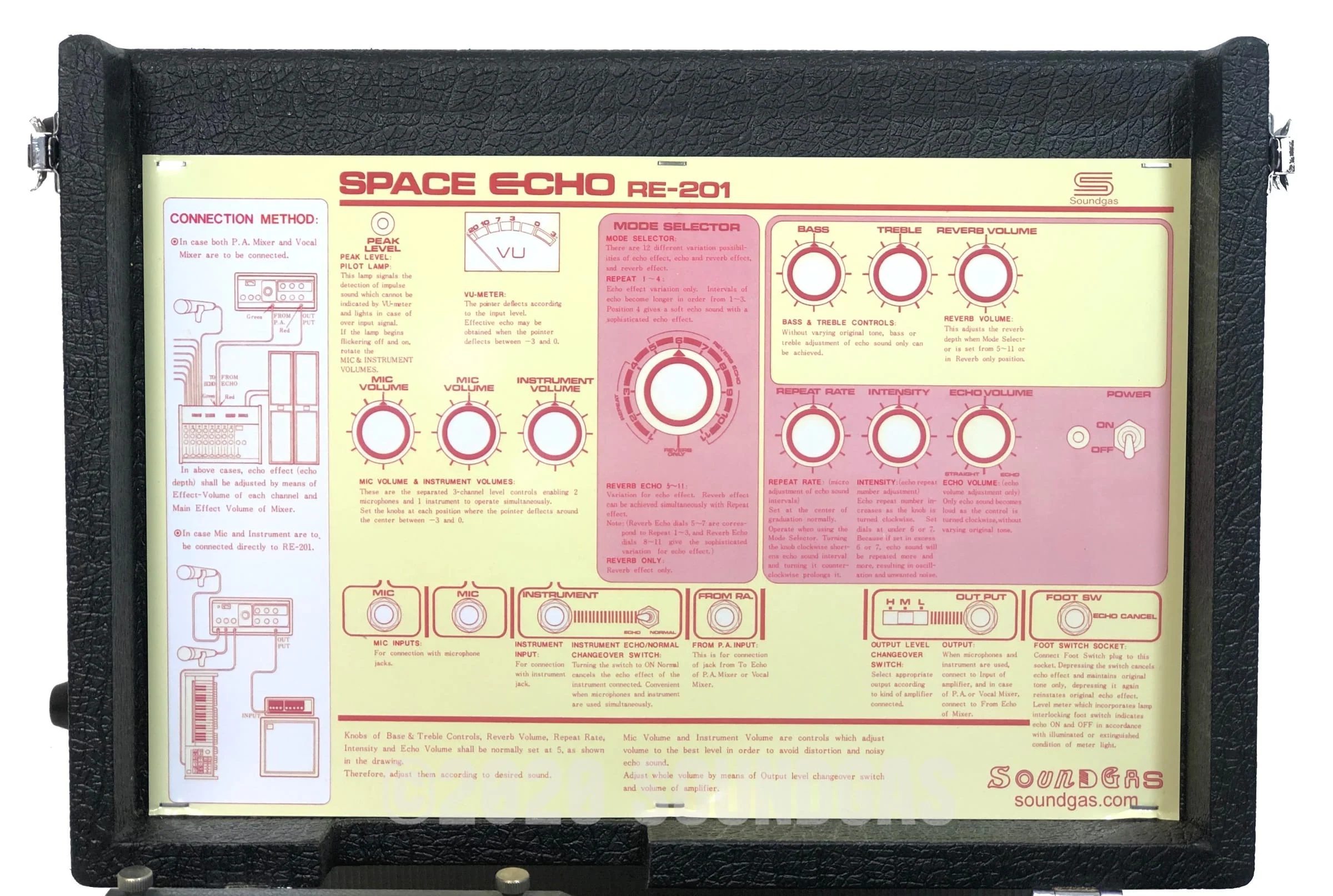 Roland RE-201 Space Echo - Early Preamps - Image 8
