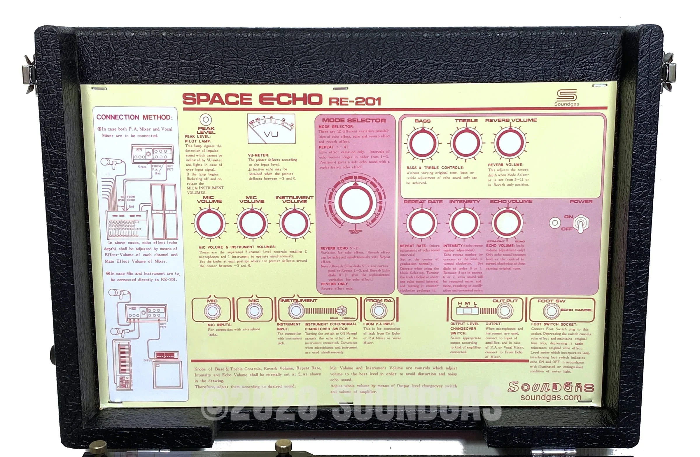 Roland RE-201 Space Echo - Early Preamps - Image 8