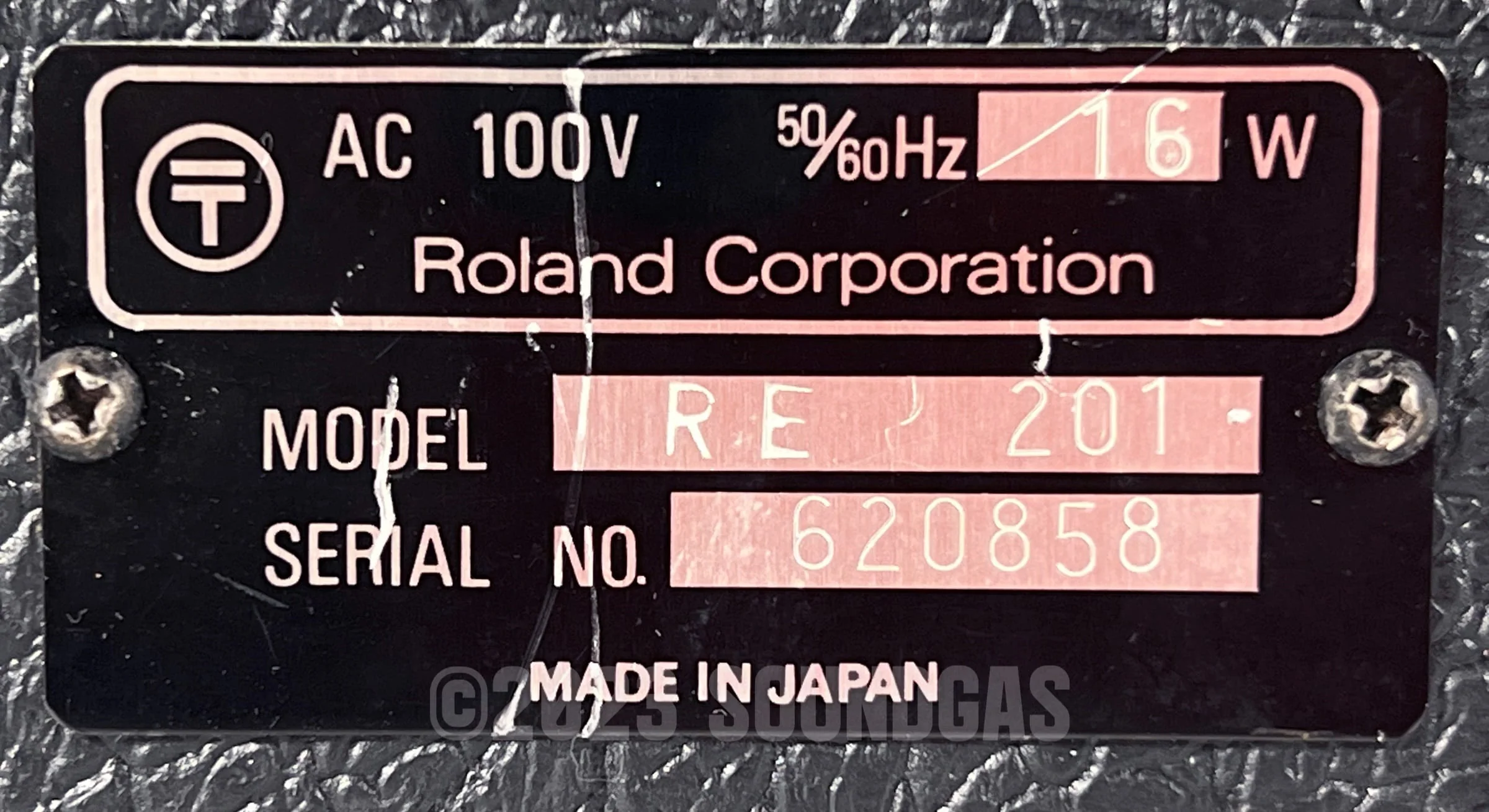 Roland RE-201 Space Echo, Early Preamps - Near Mint - Image 7