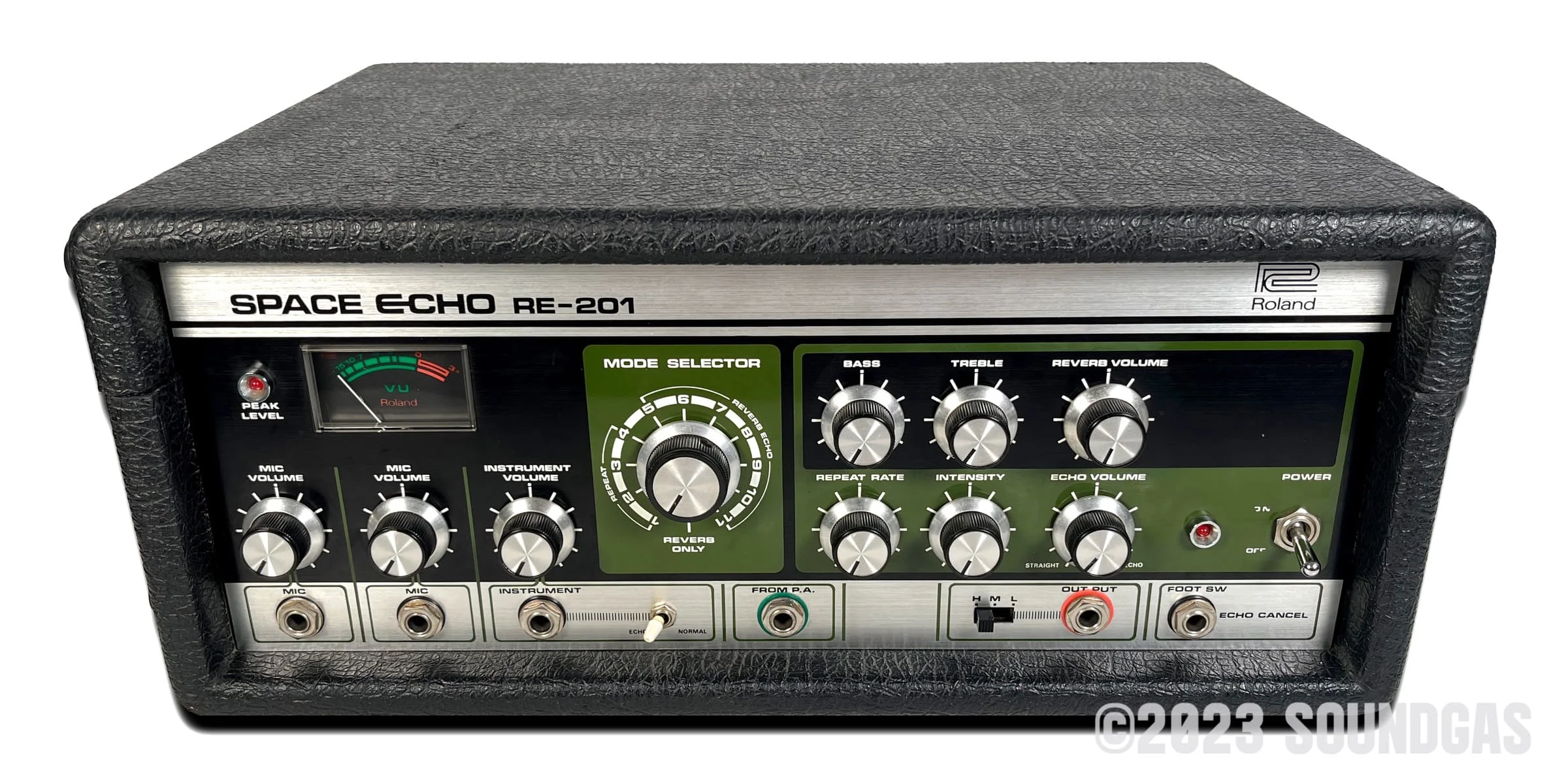 Roland RE-201 Space Echo, Early Preamps - Near Mint, Zero Head Gain - Image 10