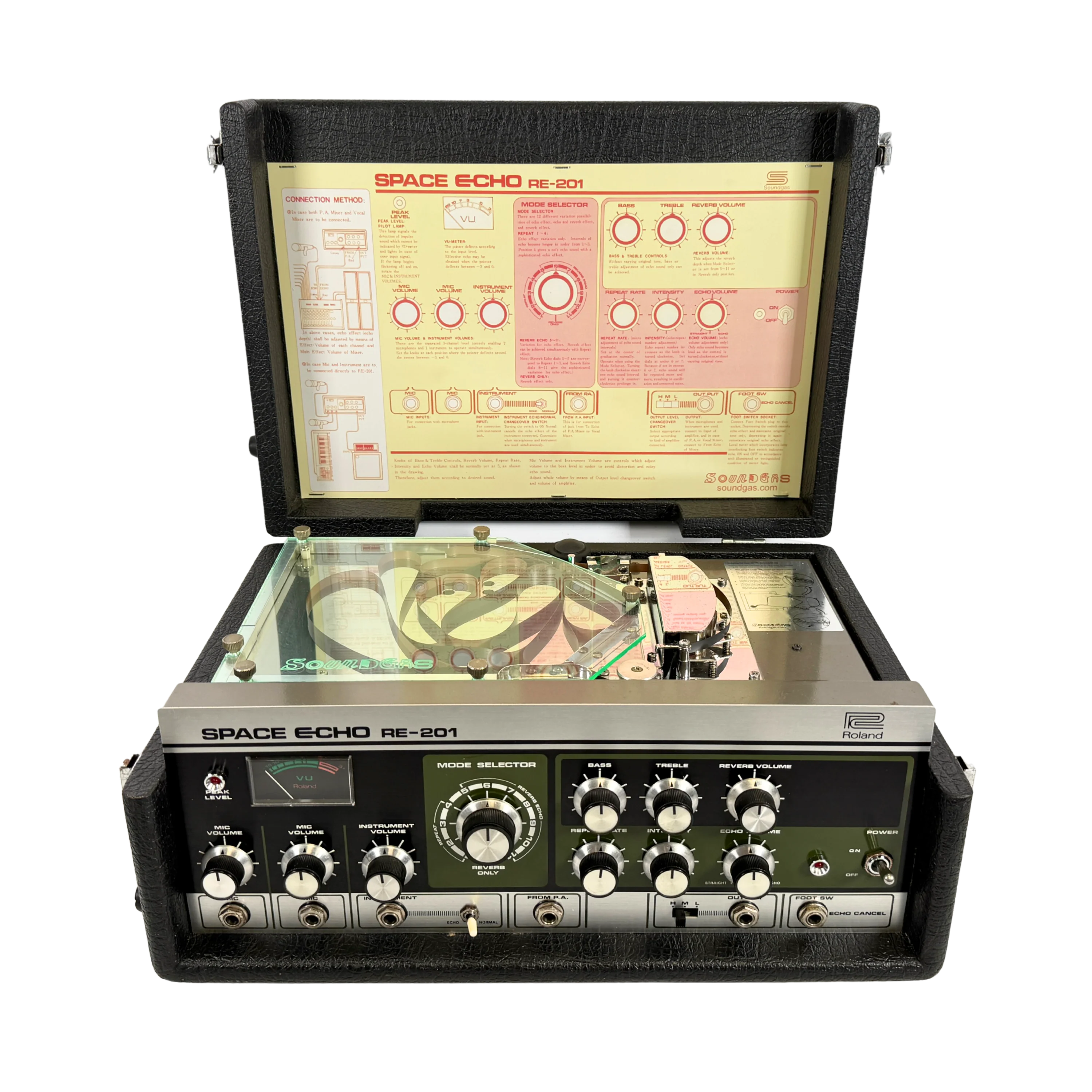 Roland RE-201 Space Echo Early Preamps - SN 565684 - Image 3