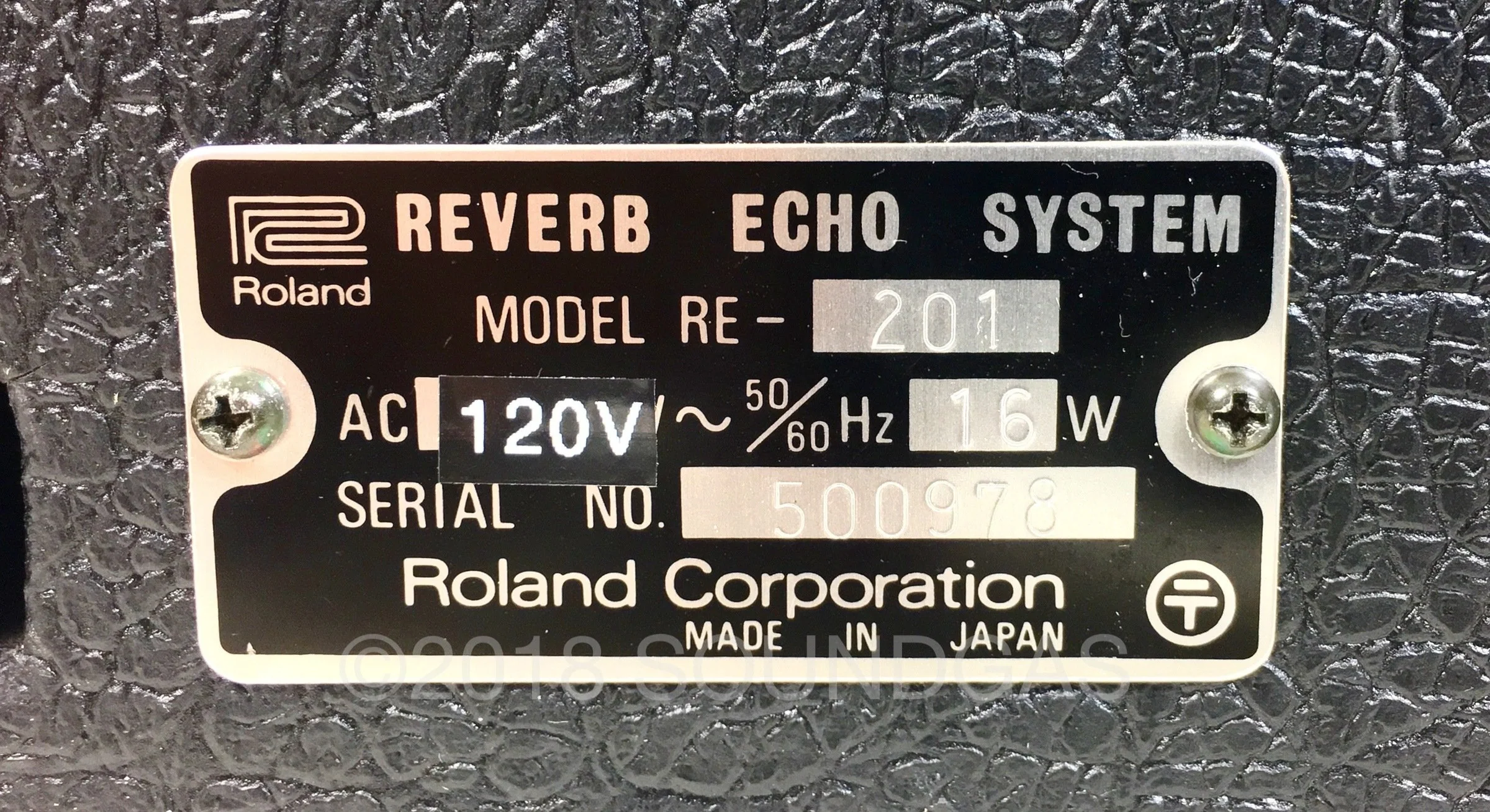 Roland RE-201 Space Echo - Mint, Boxed, Accessories - Image 6