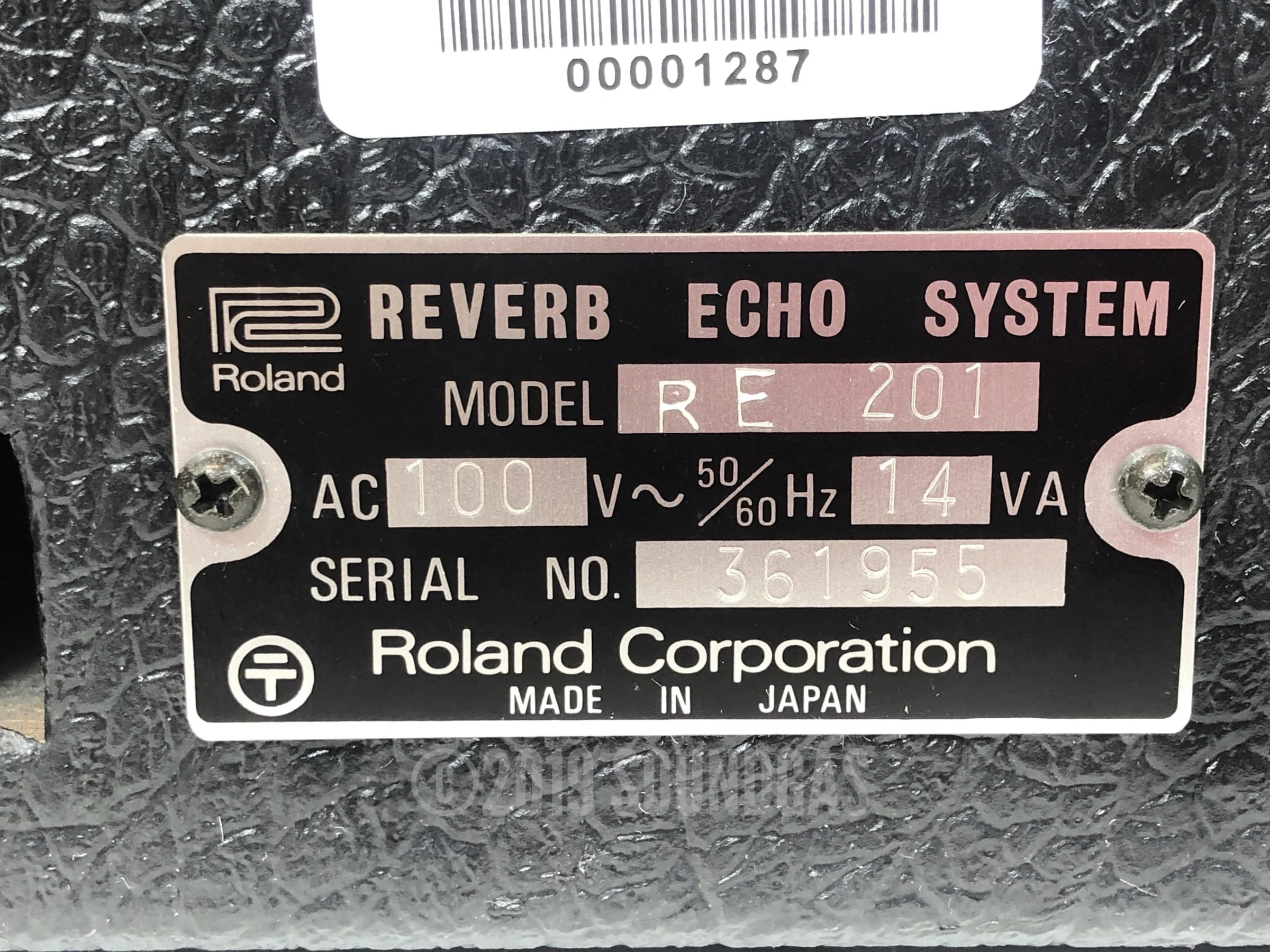 Roland RE-201 Space Echo *Near Mint* - Early Preamps - Image 6