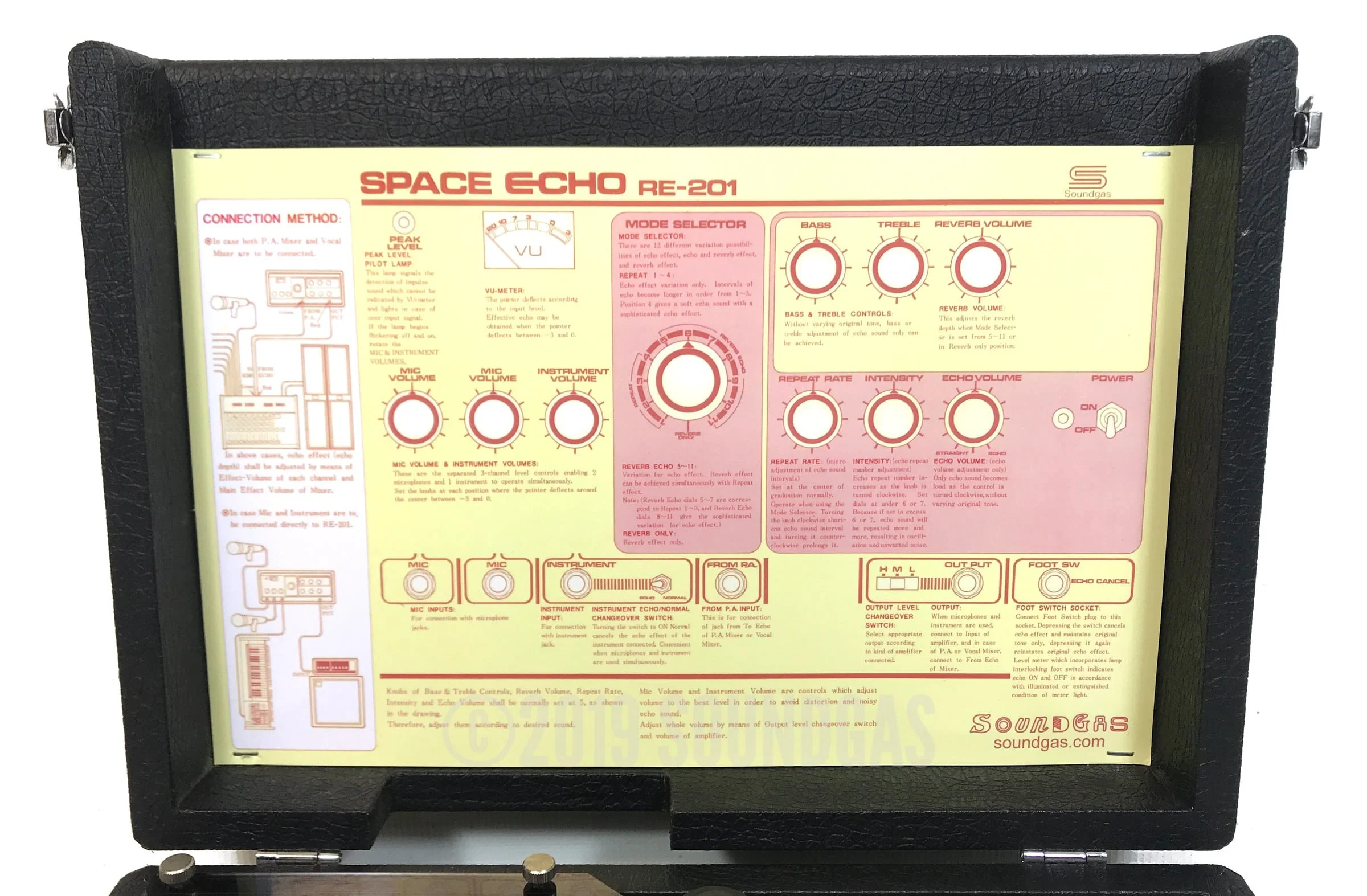 Roland RE-201 Space Echo - Near Mint - Image 8