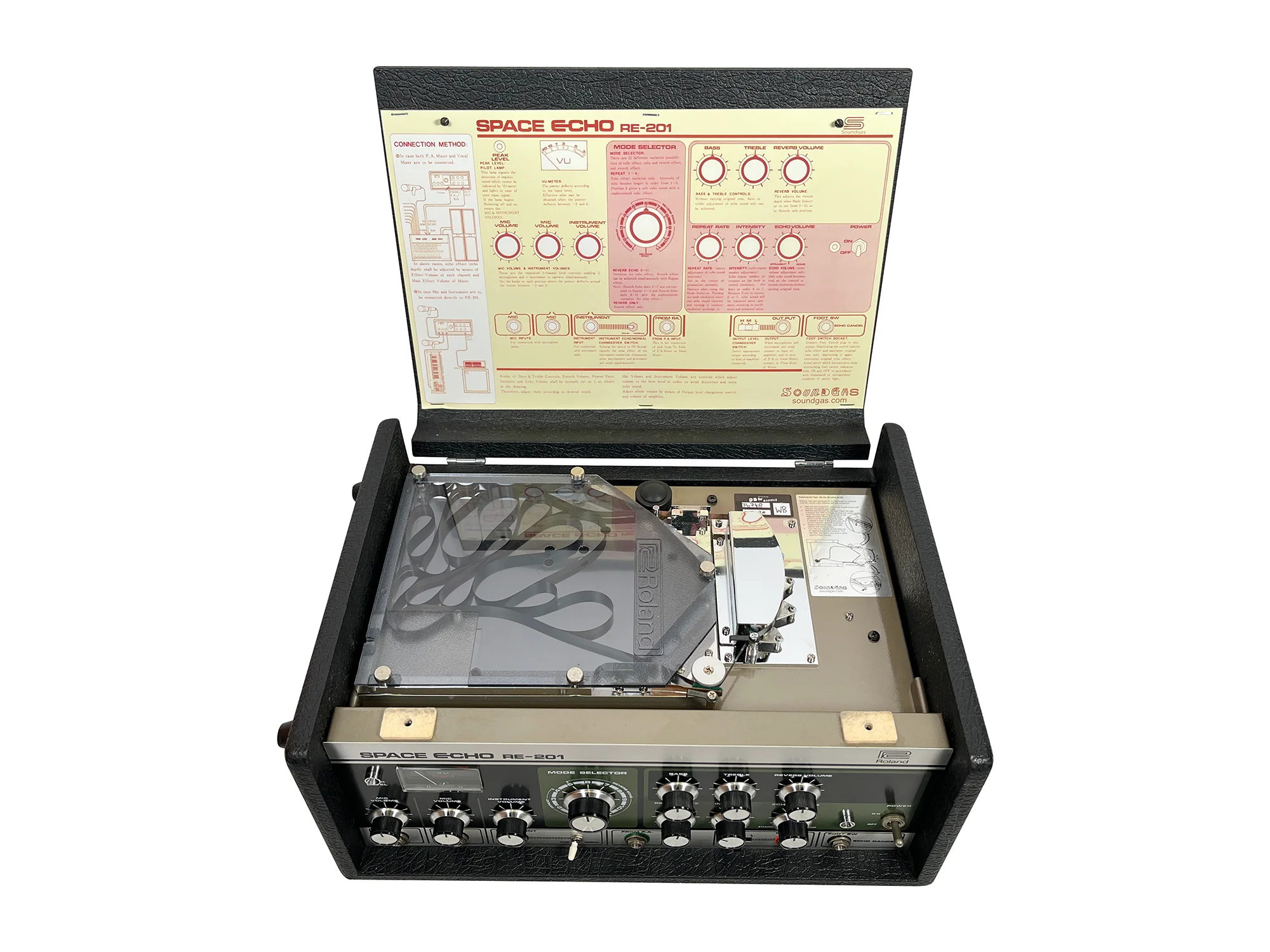 Roland RE-201 Space Echo Near Mint Zero Head Gain - Image 7