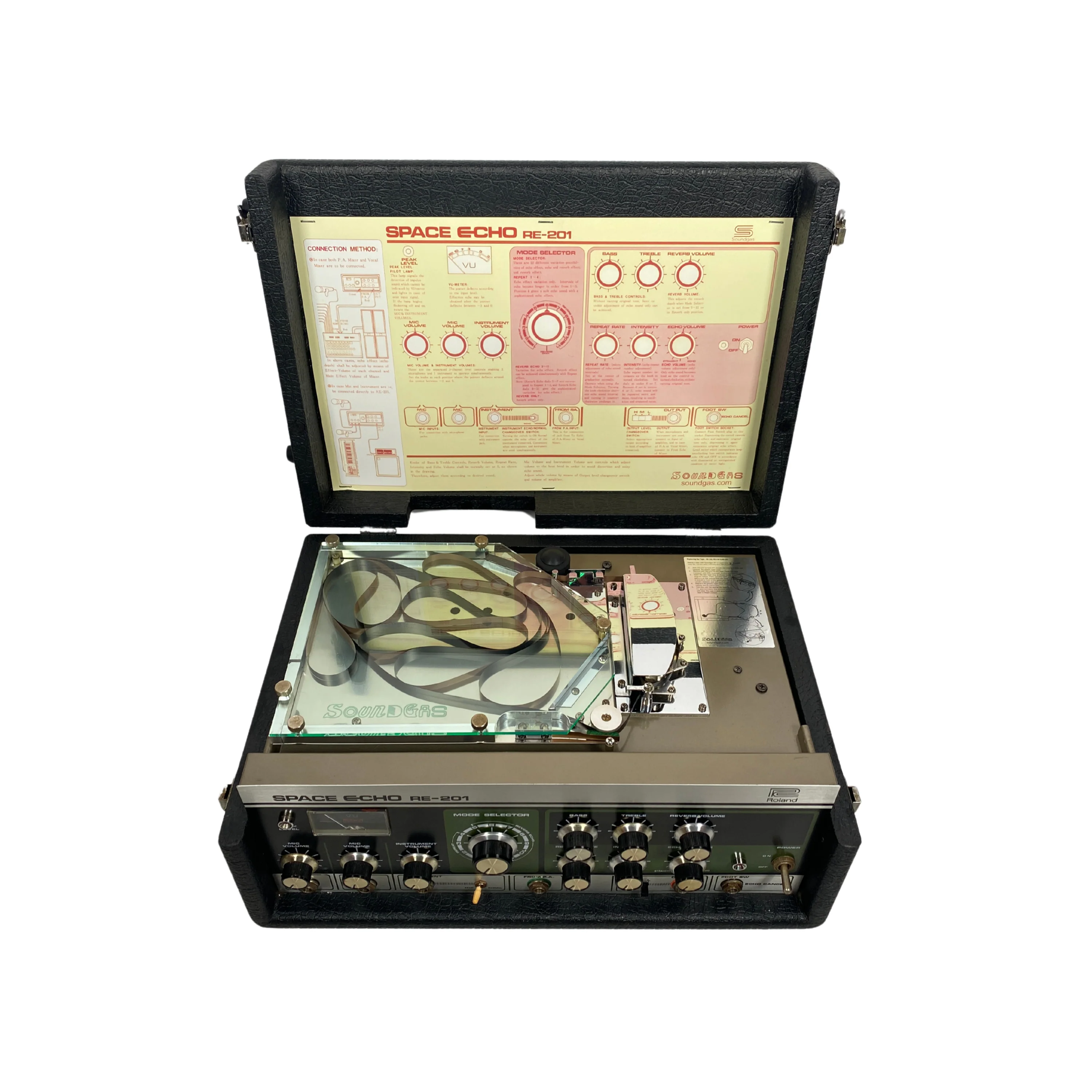 Roland RE-201 Space Echo Early Preamps - SN 825767 - Image 2