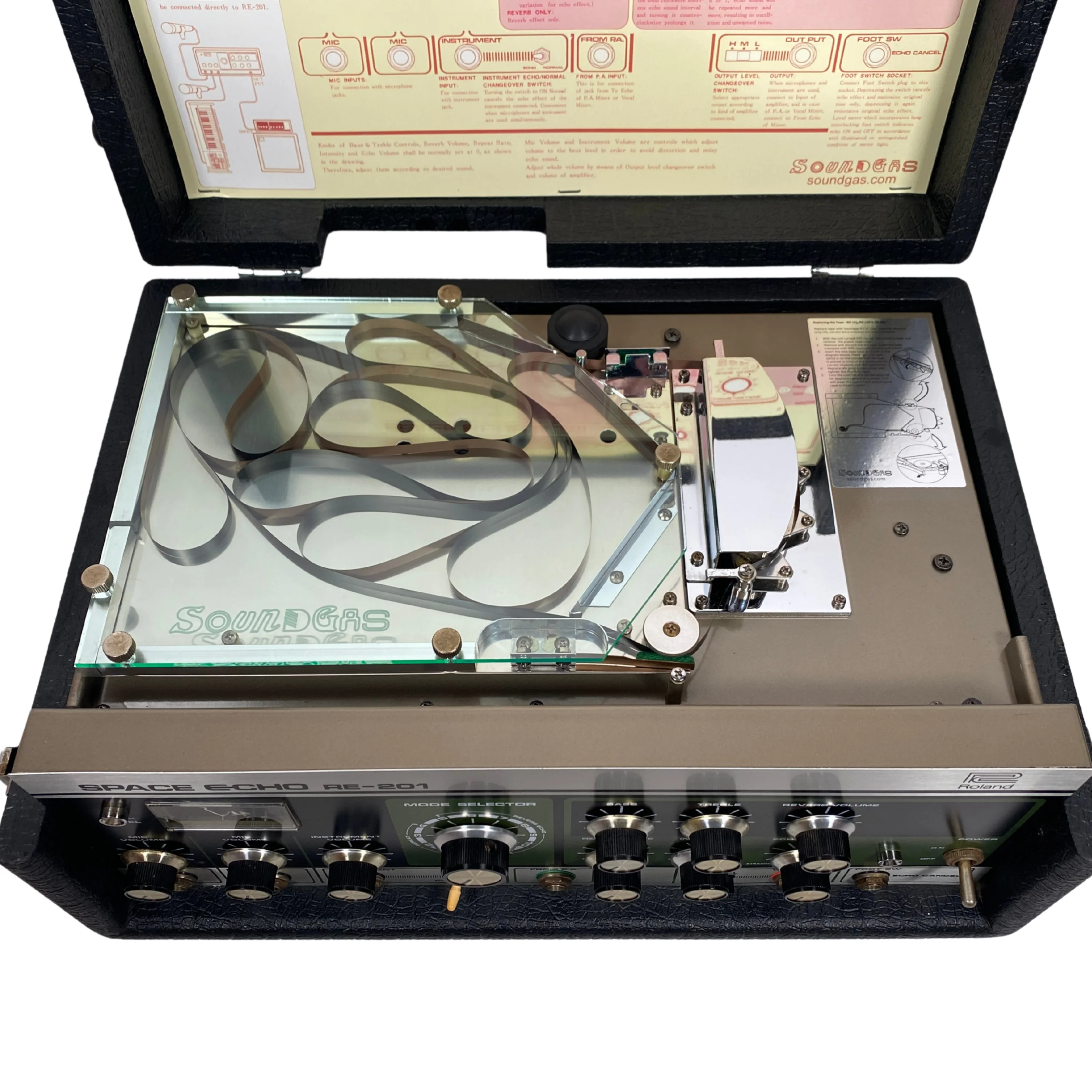 Roland RE-201 Space Echo Early Preamps - SN 825767 - Image 4