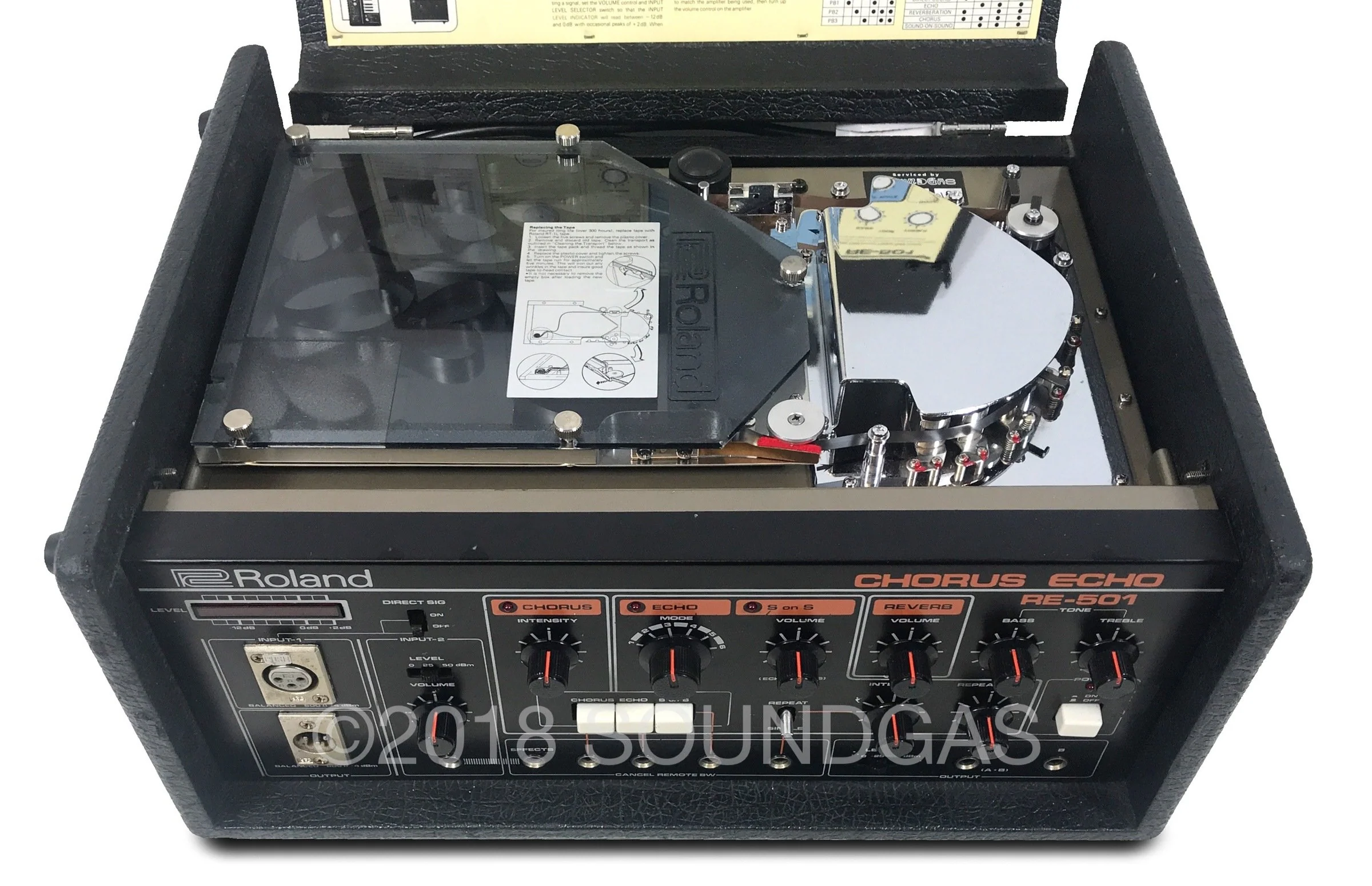 Roland RE-501 Chorus Echo 220v - ex-Oasis - Image 8