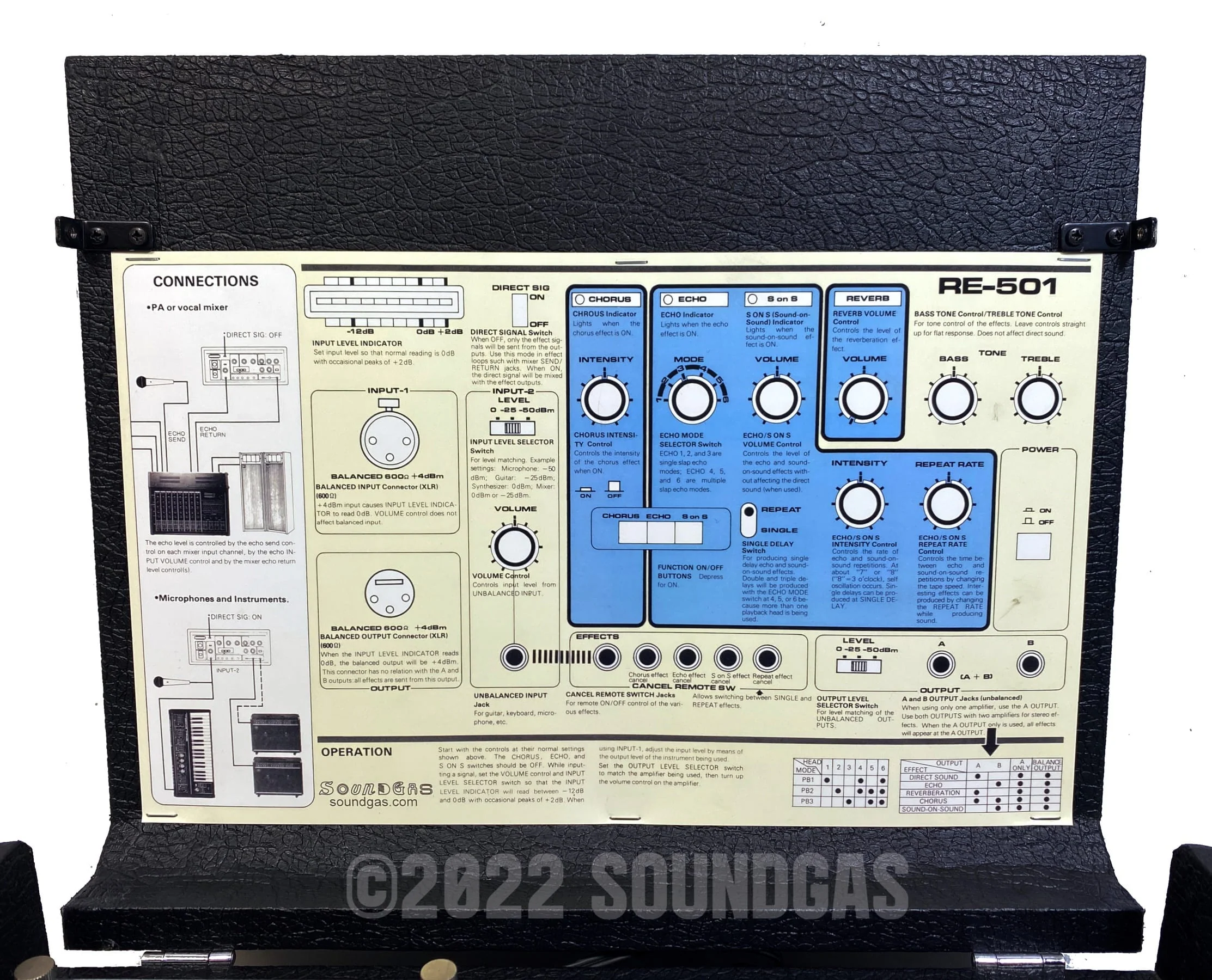 Roland RE-501 Chorus Echo - Image 9