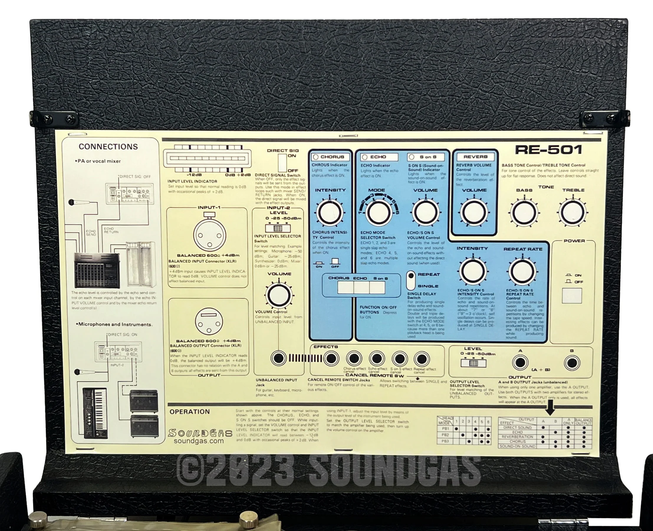 Roland RE-501 Chorus Echo - Near Mint - Image 9