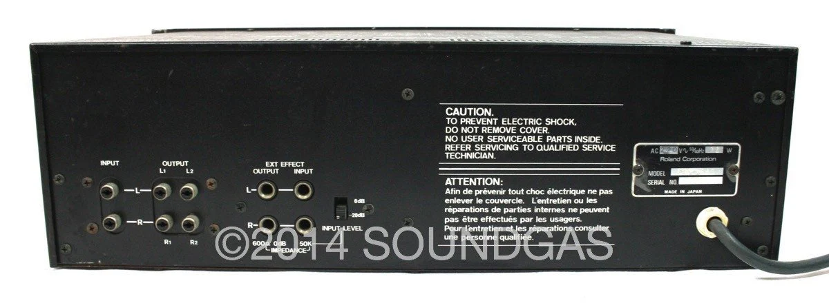 ROLAND RV-800 RSS STEREO SPRING REVERB - Image 4