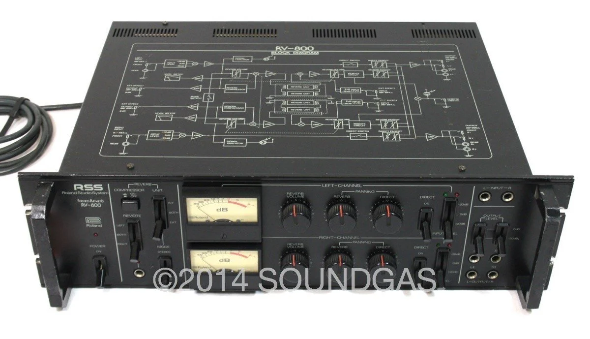 ROLAND RV-800 RSS STEREO SPRING REVERB - Image 5