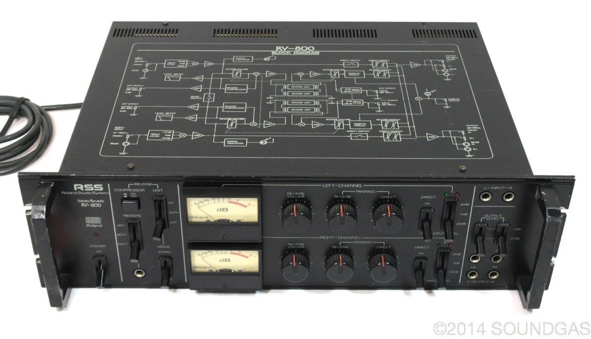 ROLAND RV-800 RSS STEREO SPRING REVERB - Image 7
