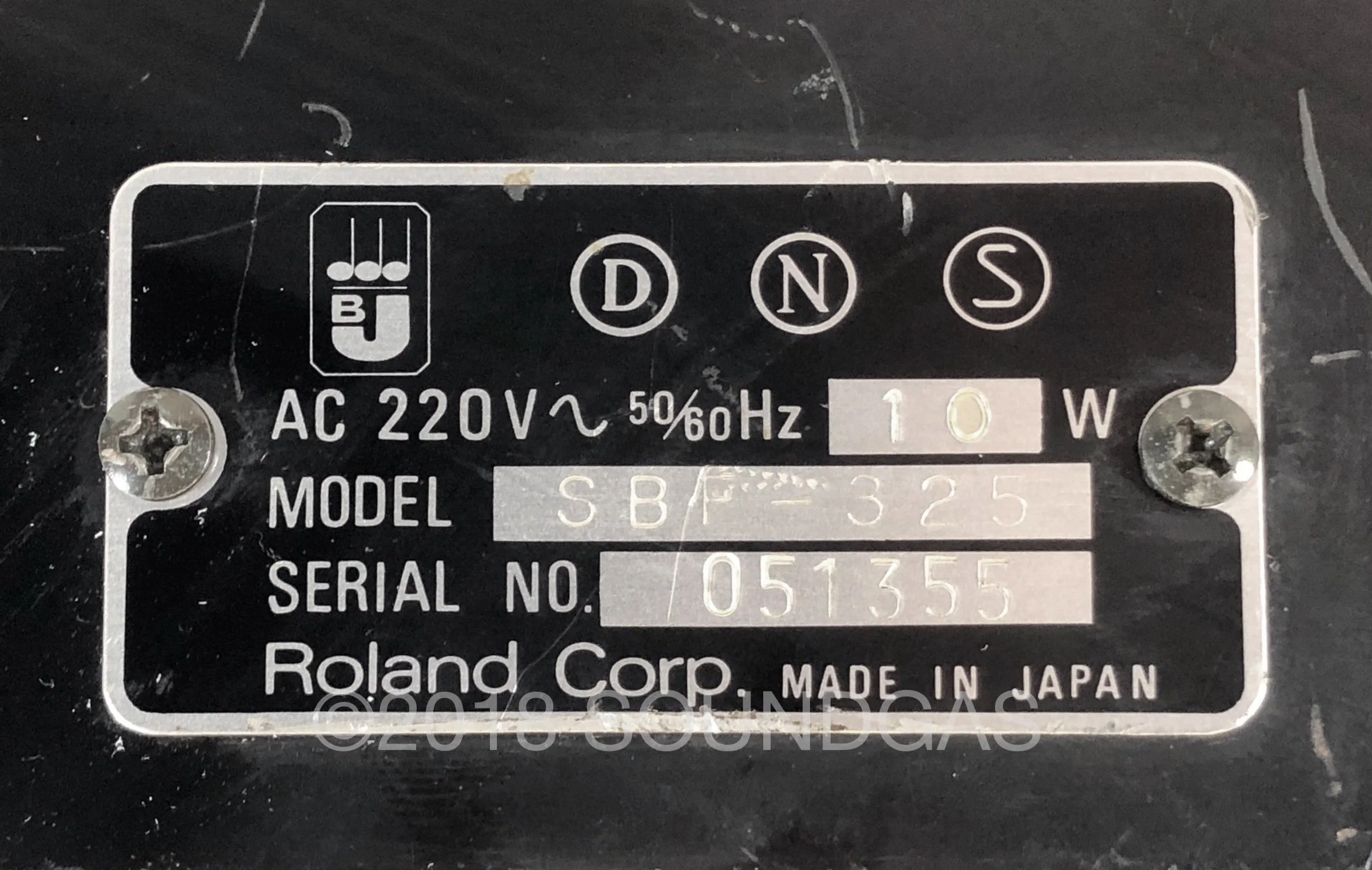 Roland SBF-325 Stereo Flanger - Image 6