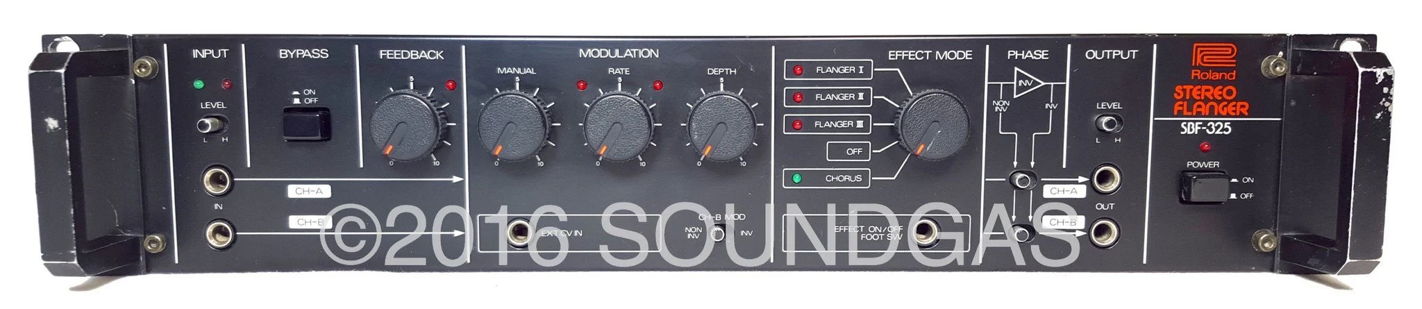 ROLAND SBF-325 STEREO FLANGER - Image 2