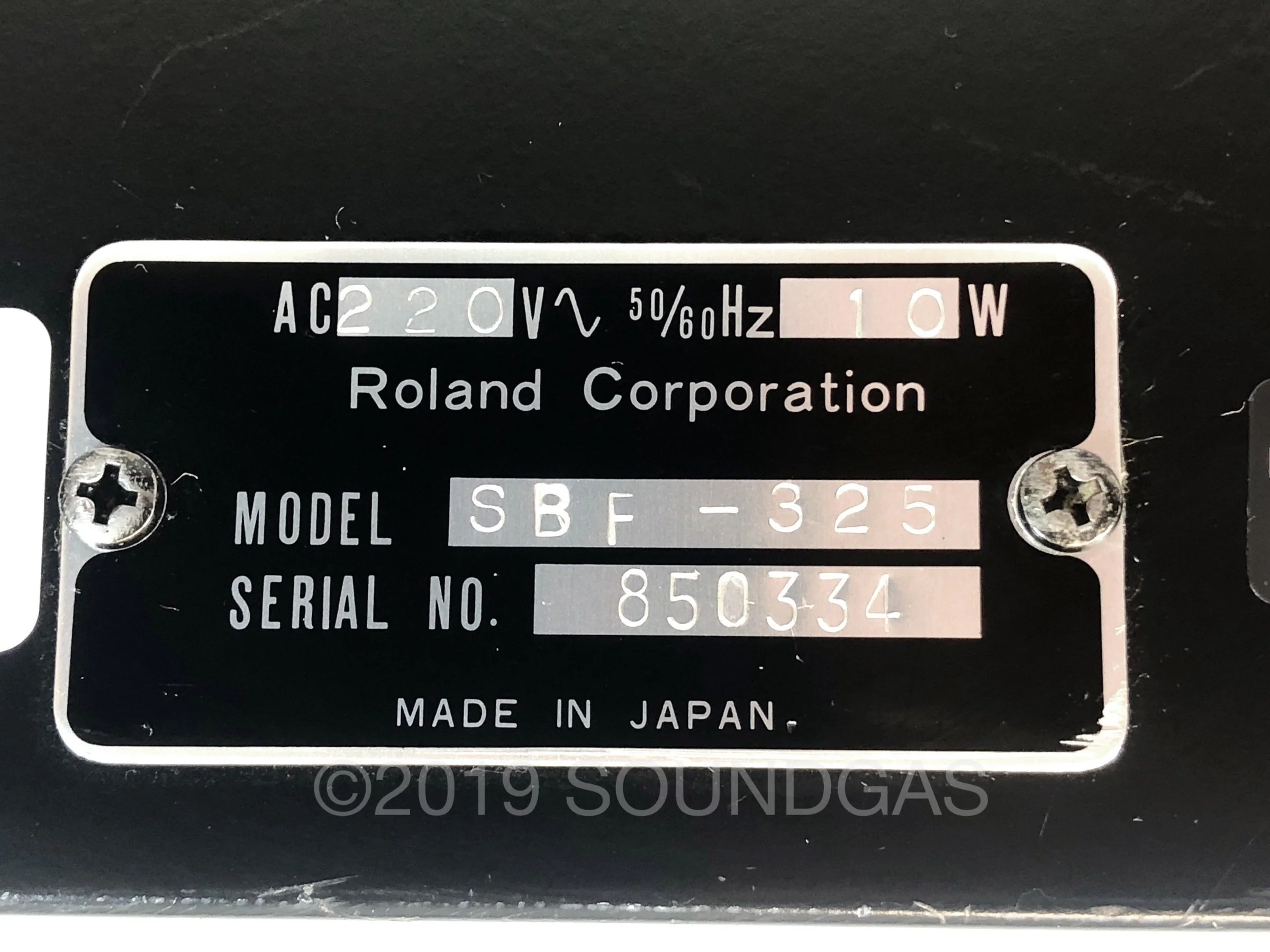 Roland SBF-325 Stereo Flanger - Image 6