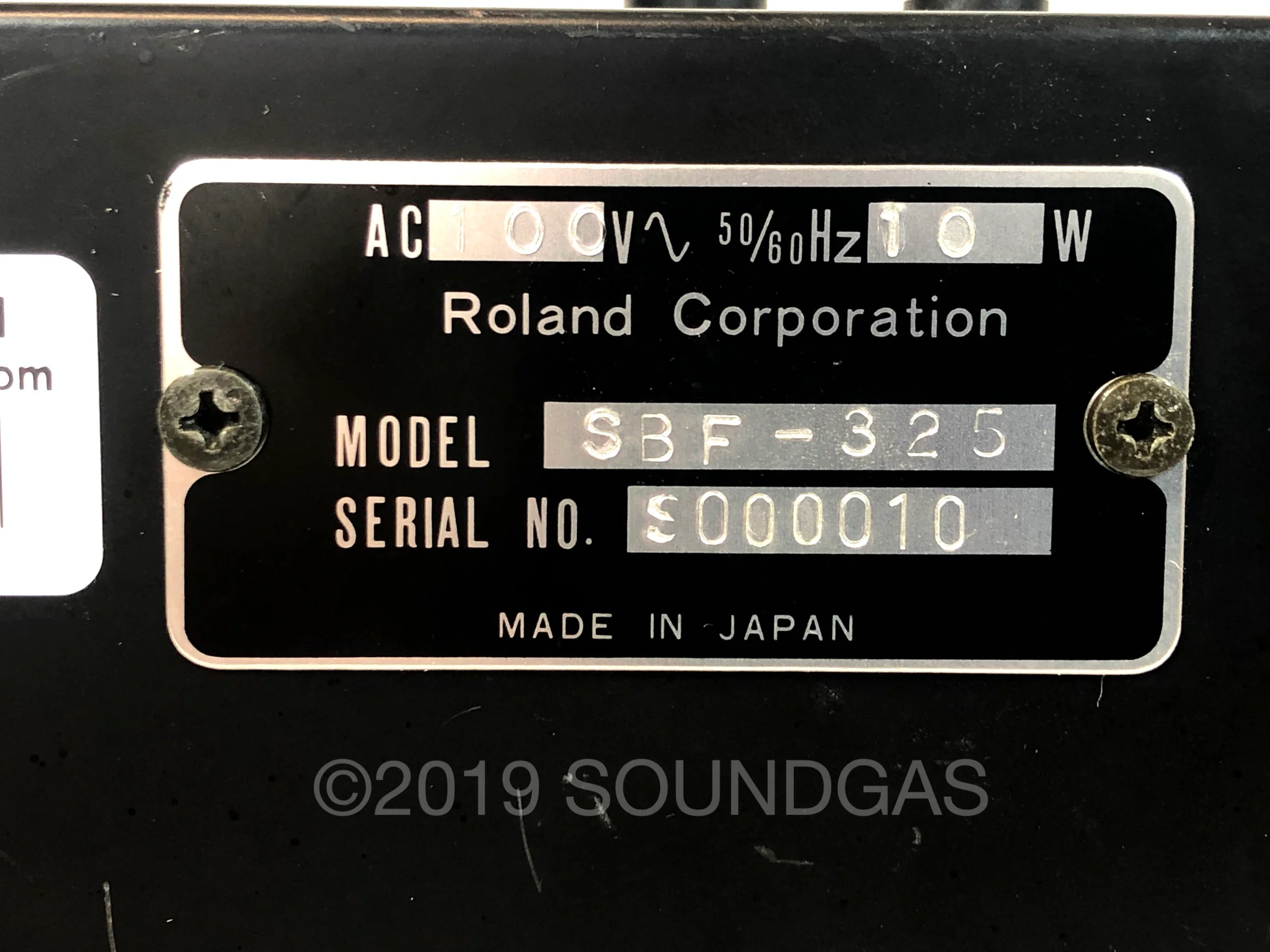 Roland SBF-325 Stereo Flanger - Image 6