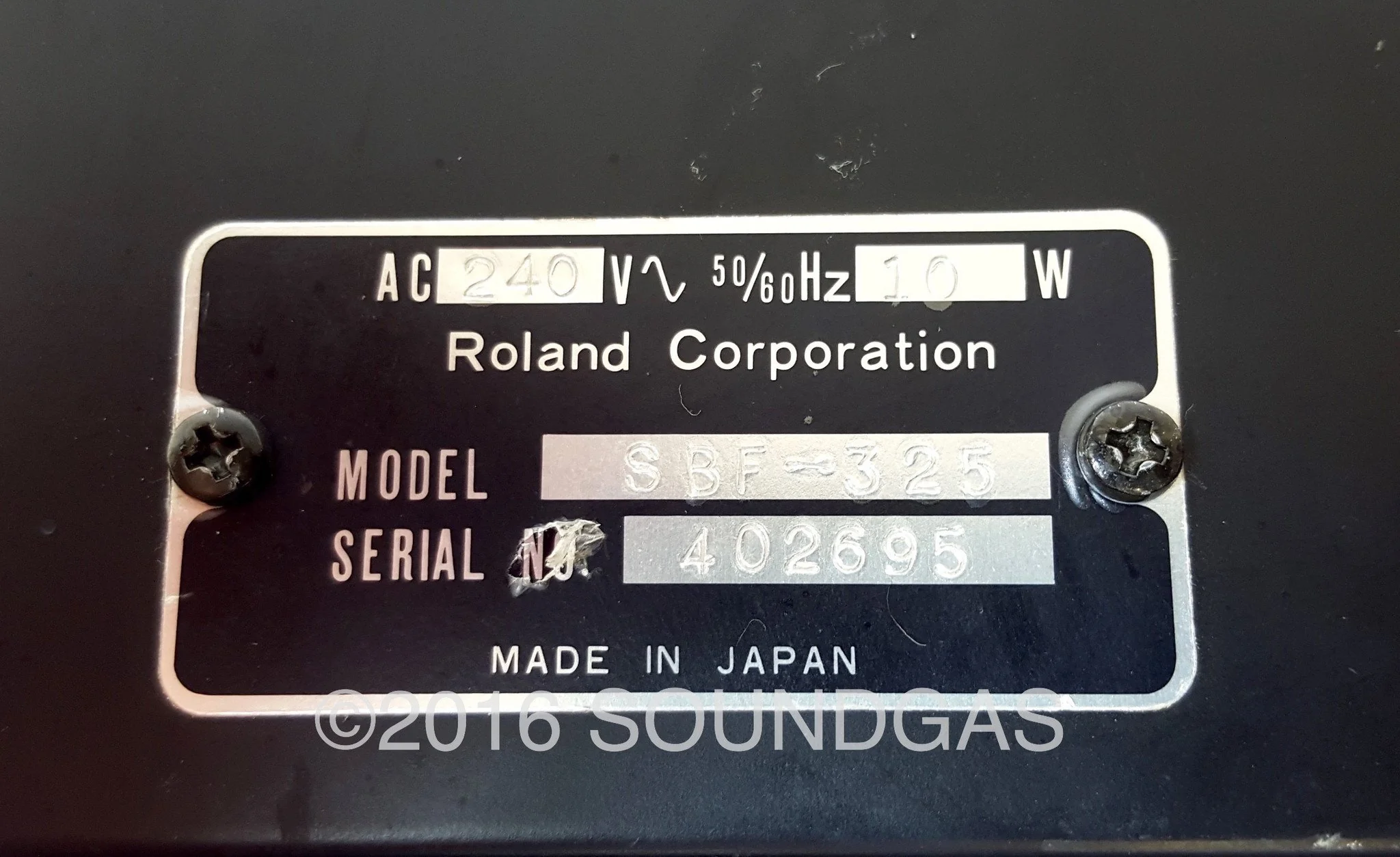 ROLAND SBF-325 STEREO FLANGER - Image 6