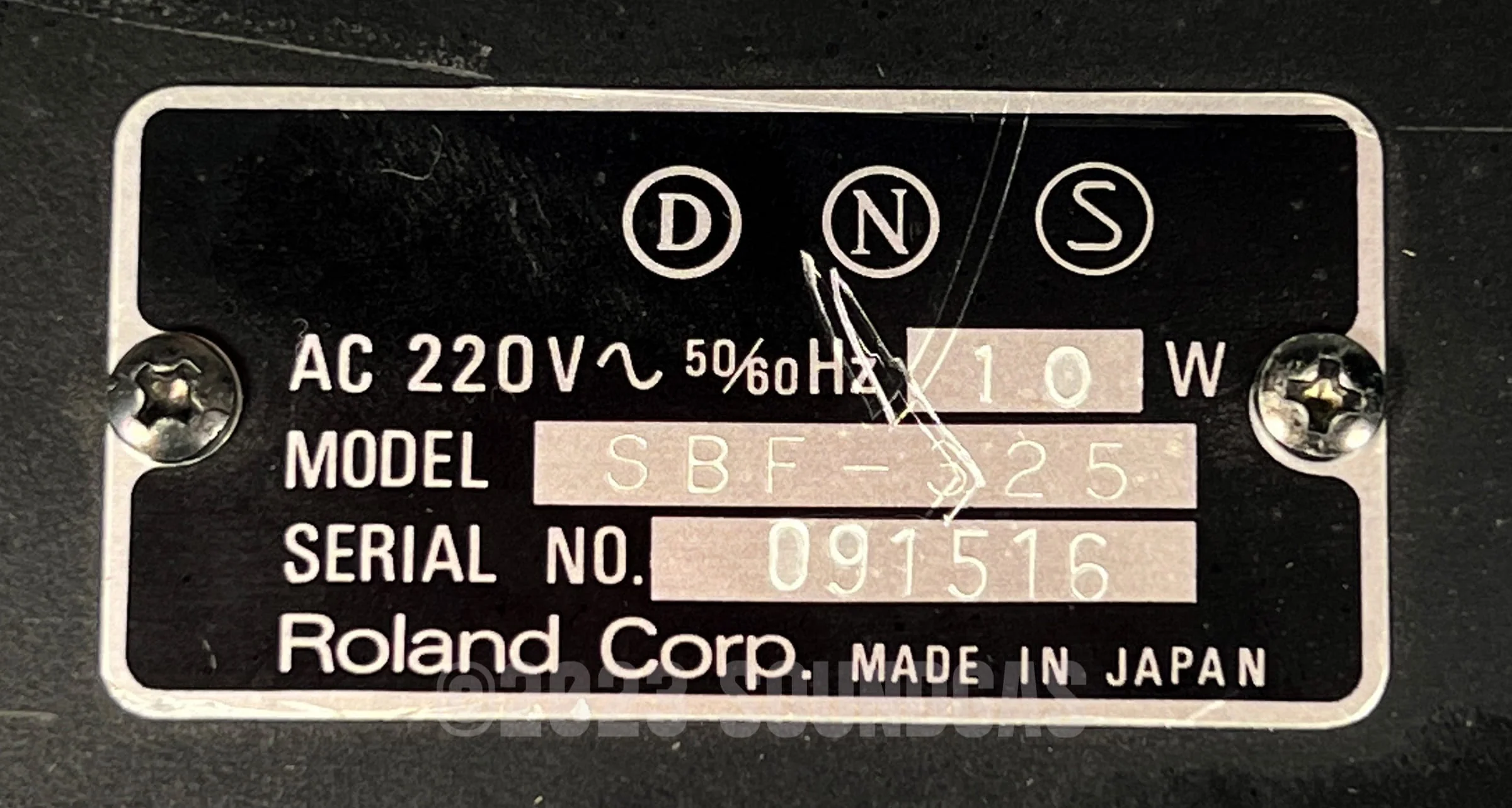Roland SBF-325 Stereo Flanger - Image 6