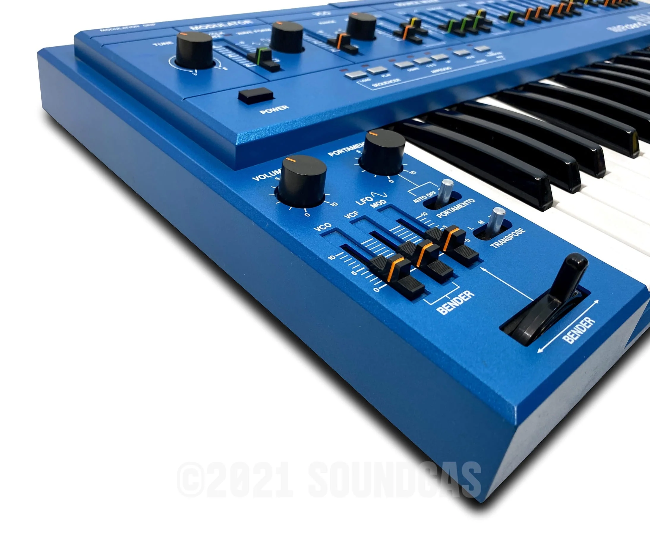 Roland SH-101 - Blue, Boxed - Image 7