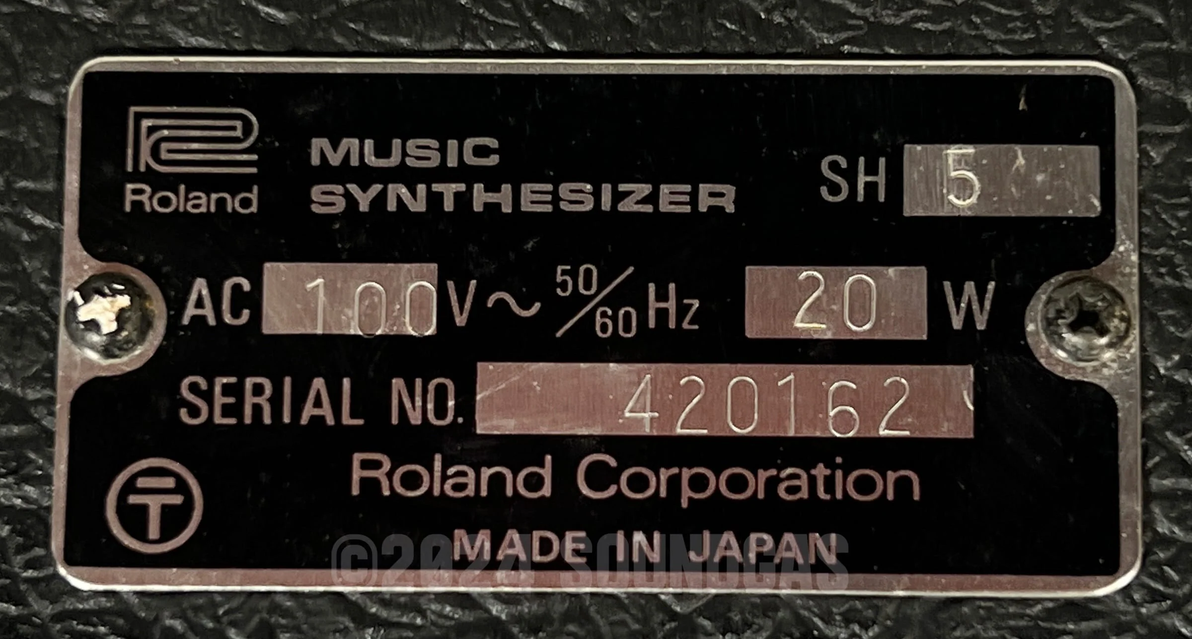 Roland SH-5 Synthesizer - Image 9