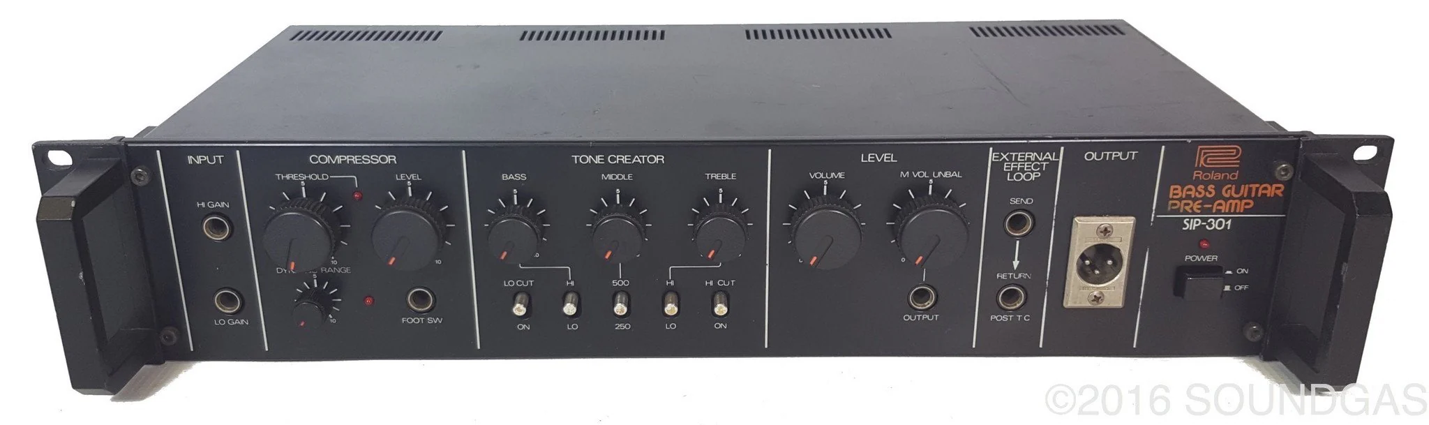 Roland SIP-301 Bass Guitar Pre-Amp - Image 7