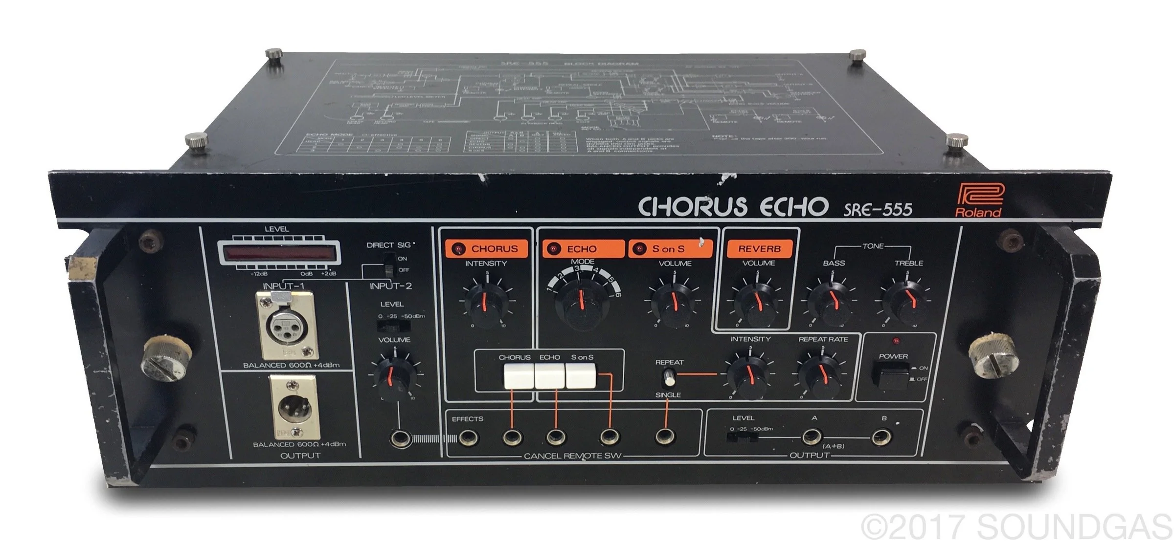 Roland SRE-555 Chorus Echo - 240v - Image 7