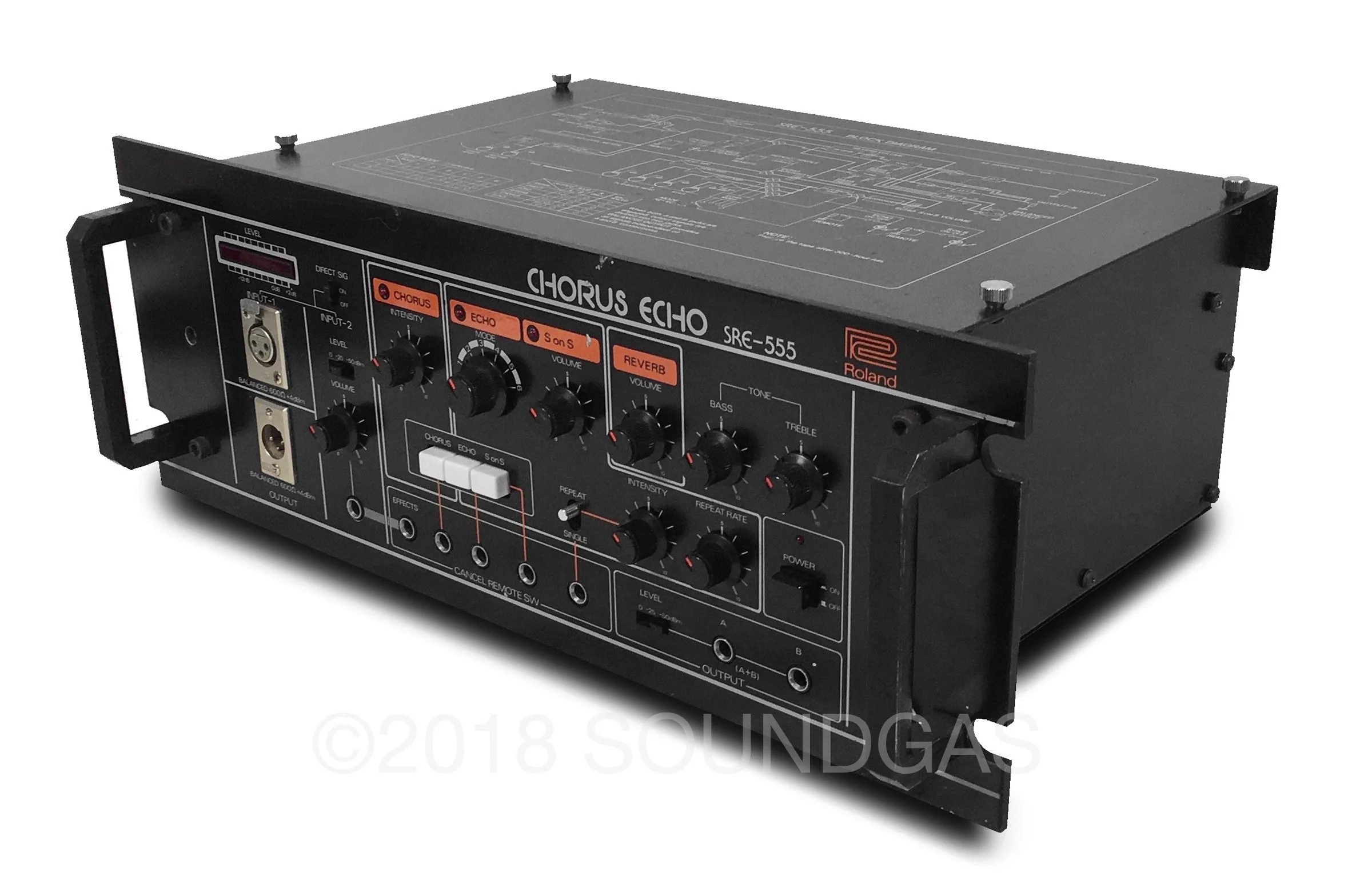 Roland SRE-555 Chorus Echo - Image 4