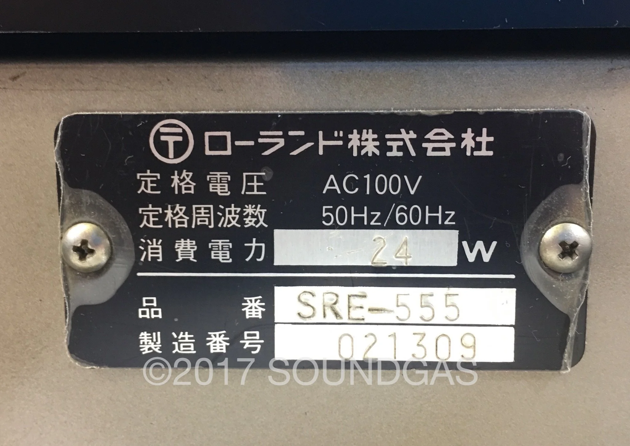 Roland SRE-555 Chorus Echo - Image 6