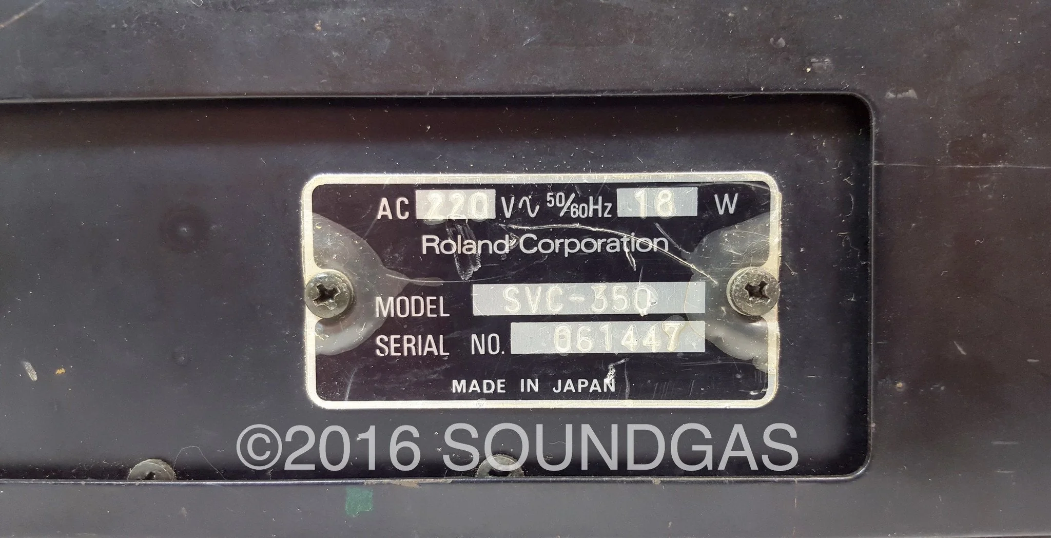 ROLAND SVC-350 VOCODER - Image 7