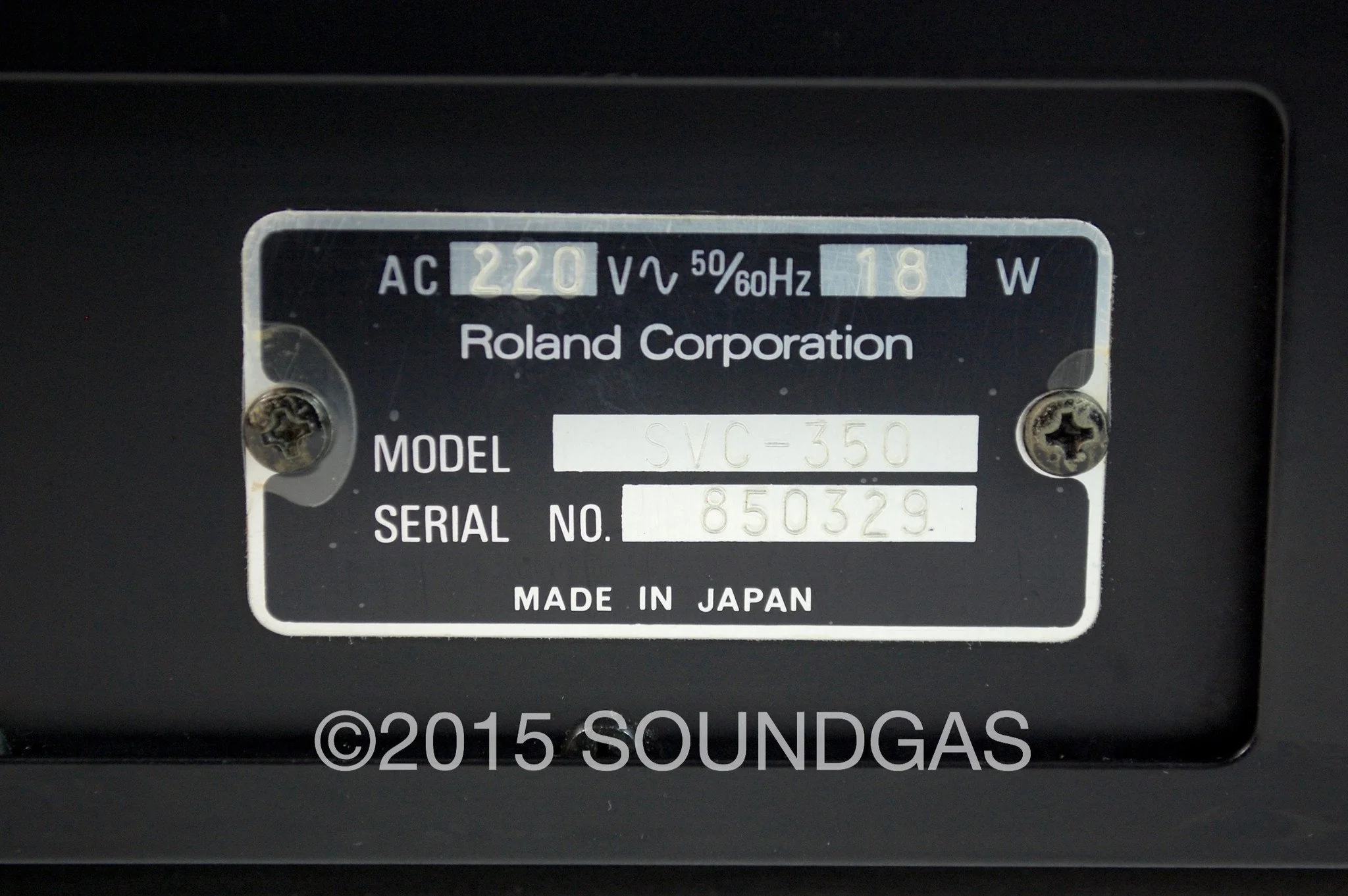 ROLAND SVC-350 VOCODER - Image 6