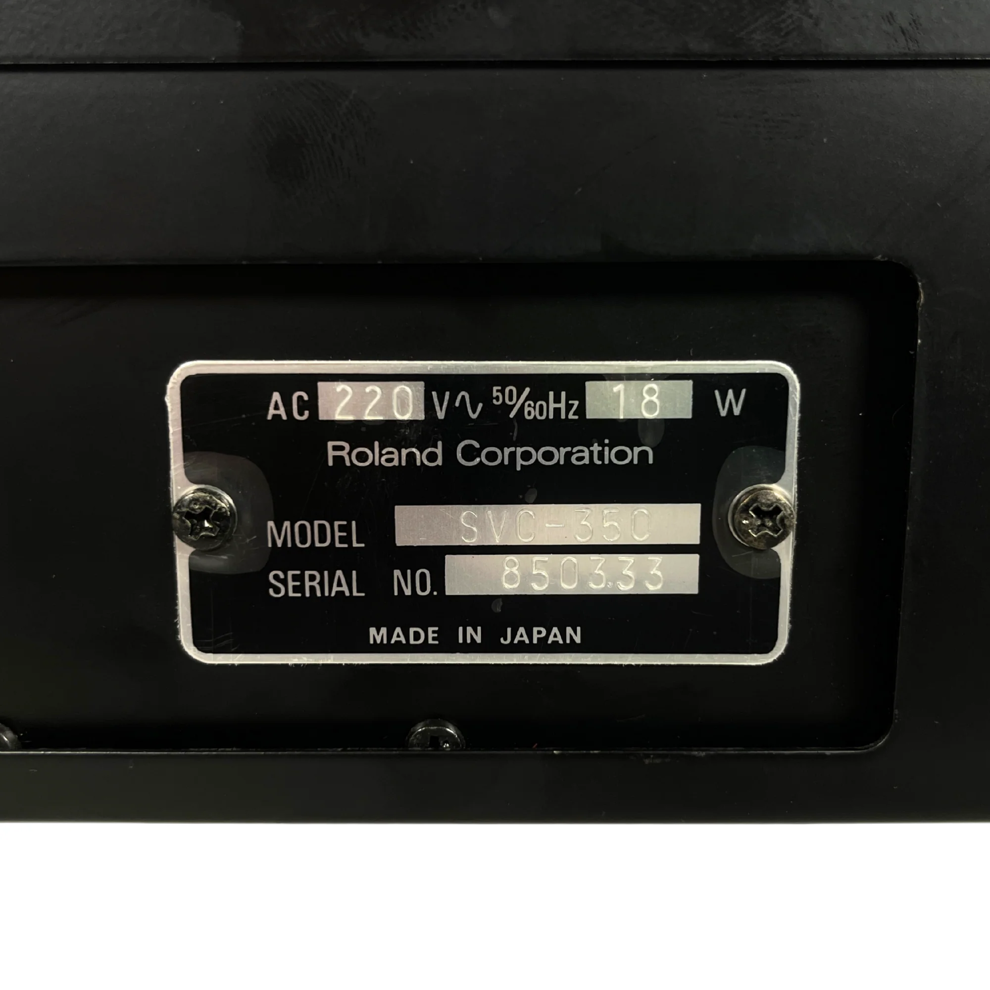 Roland SVC-350 Vocoder - SN 850333 - Image 6