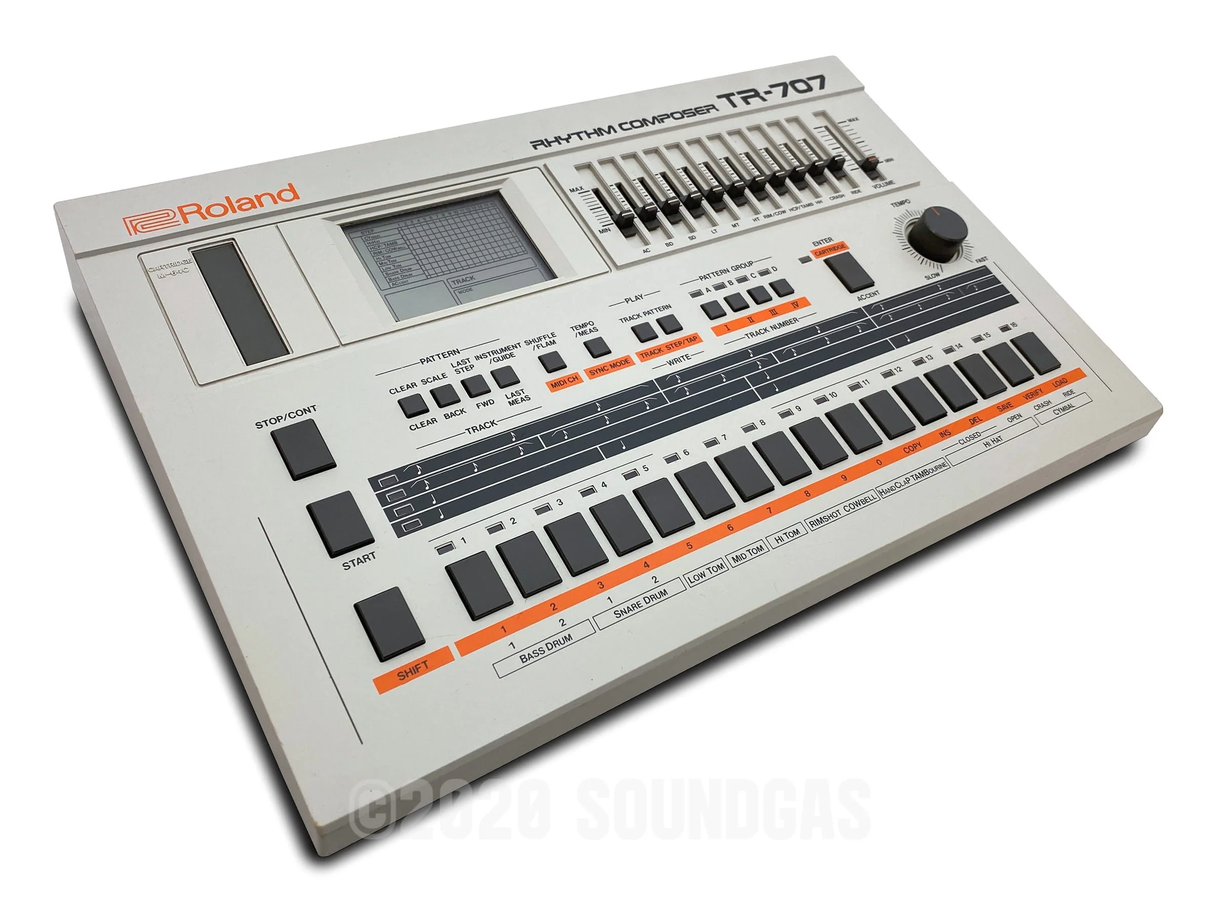 Roland TR-707 Expanded (727 808 909 Linn LM1 DMX) - Image 4