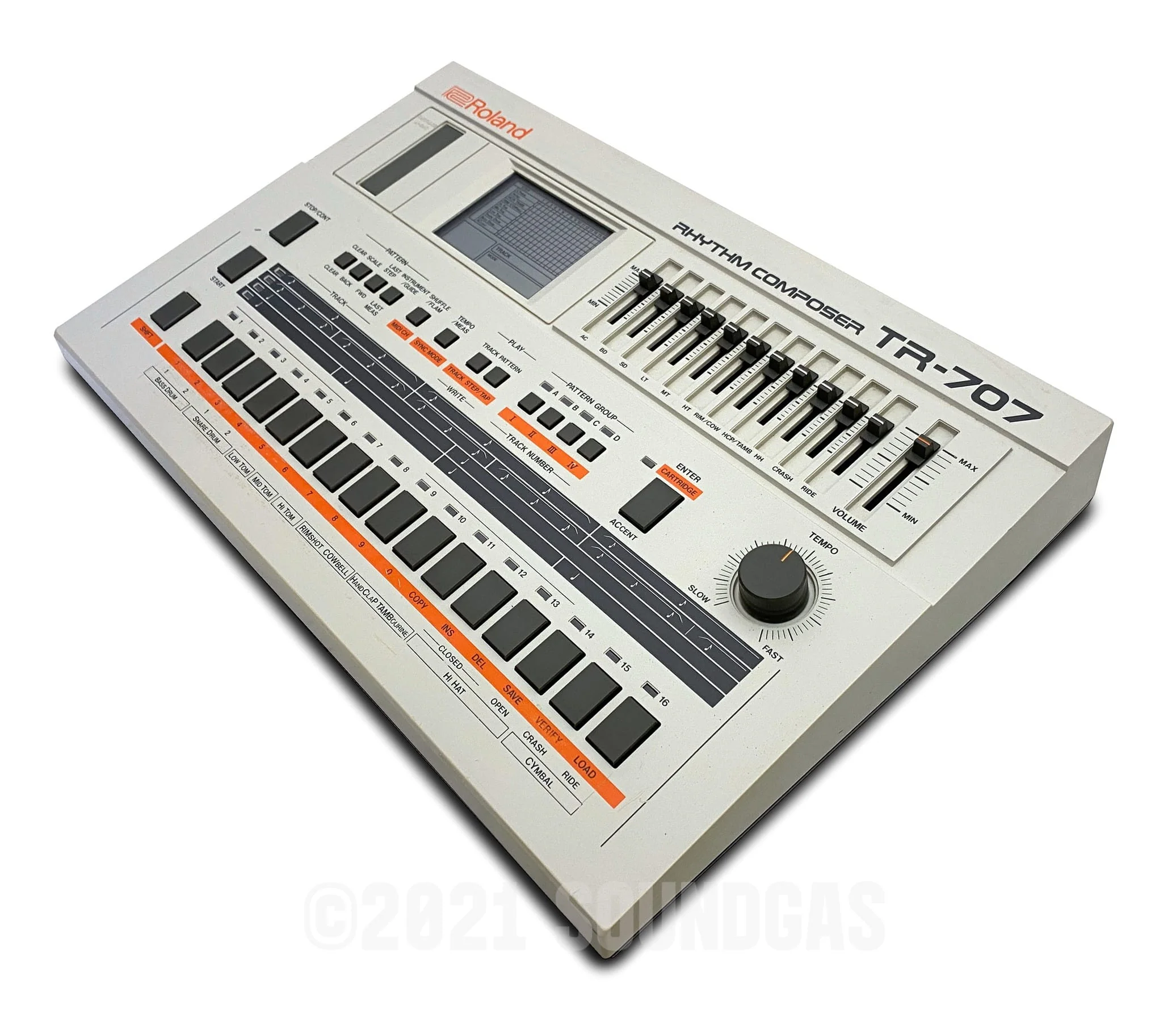 Roland TR-707 Expanded (727 808 909 Linn LM1 DMX) - Image 3