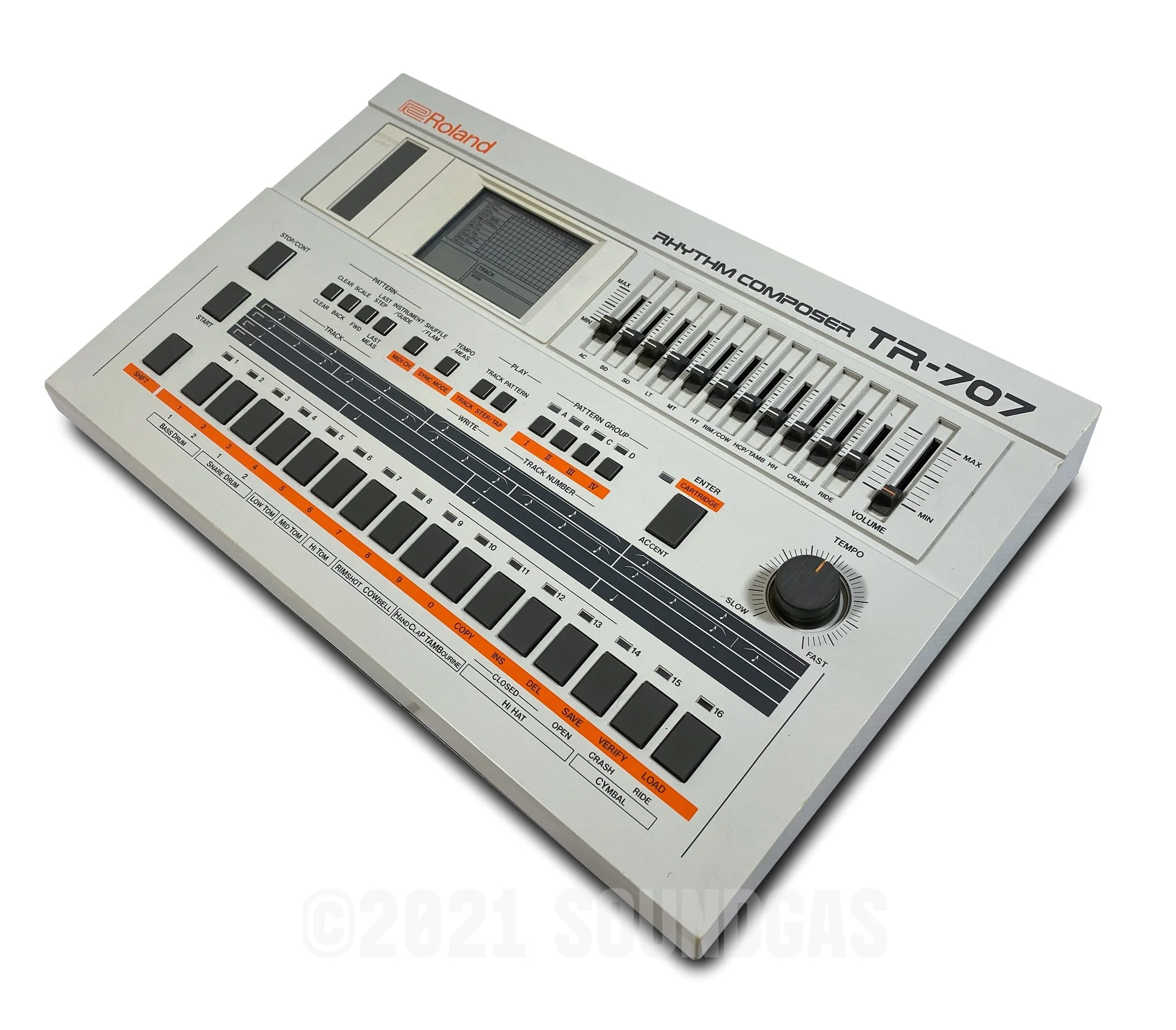 Roland TR-707 Expanded (727 808 909 Linn LM1 DMX) - Image 3