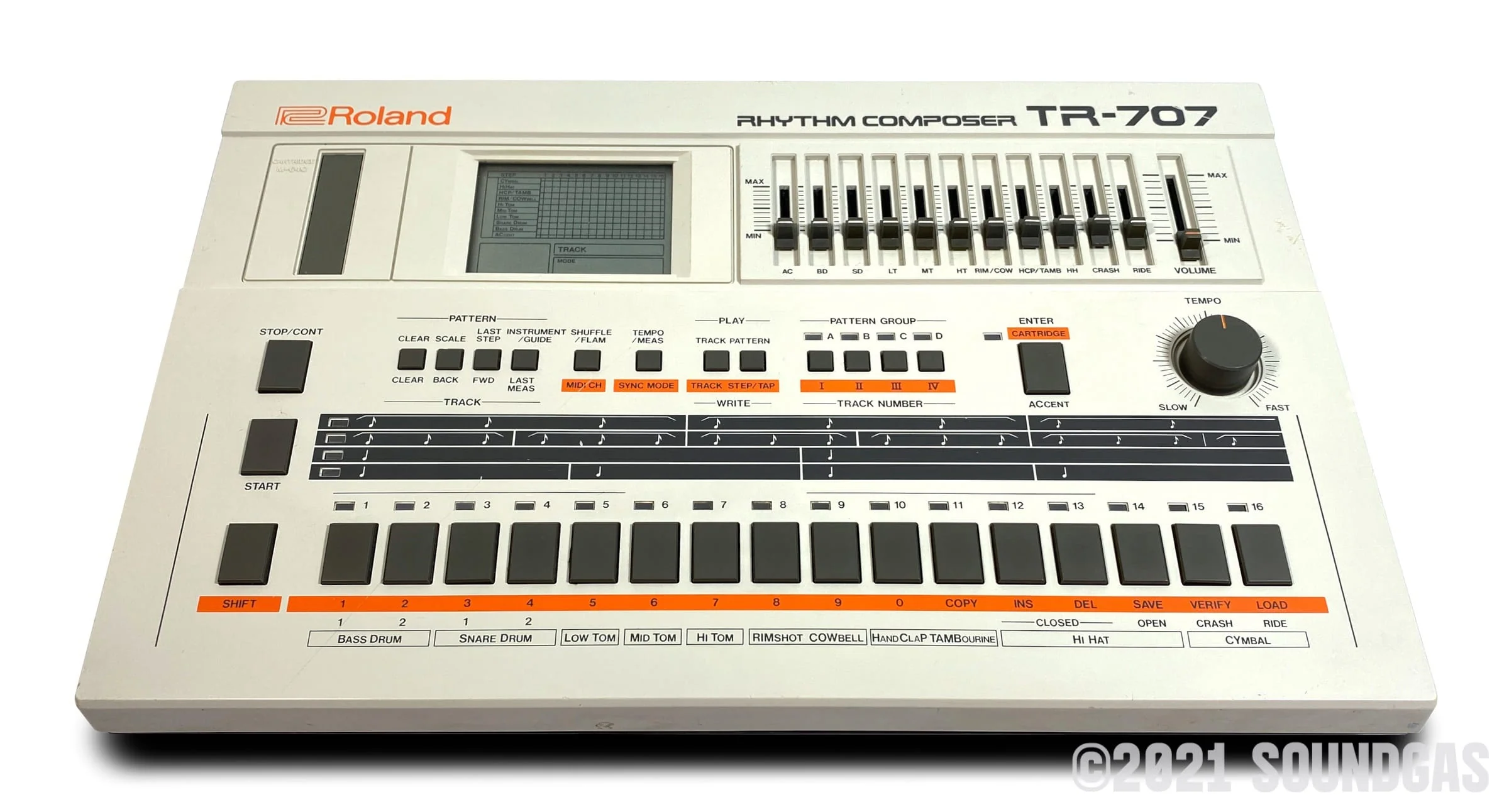 Roland TR-707 Expanded (727 808 909 Linn LM1 DMX) - Image 7