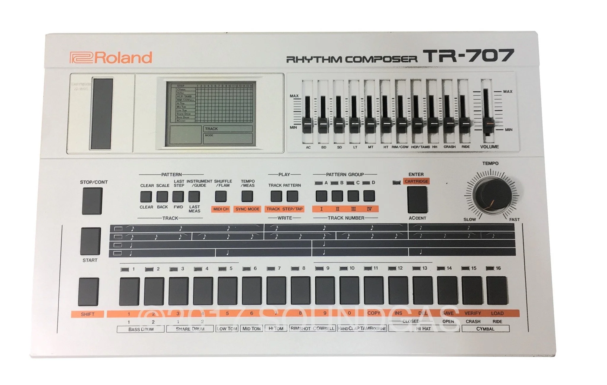 Roland TR-707 Rhythm Composer - Image 2