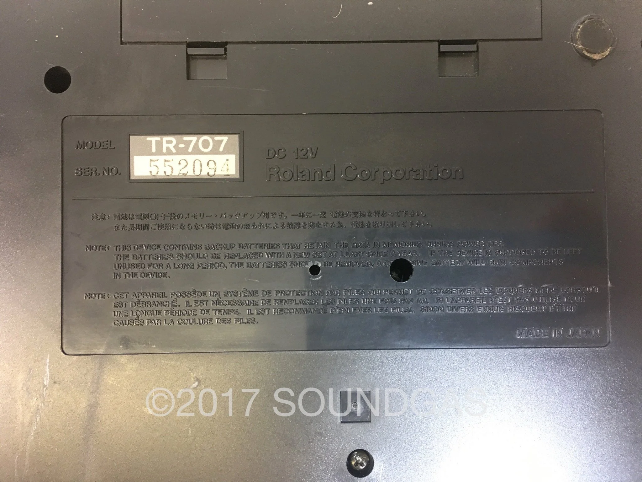 Roland TR-707 Rhythm Composer - Image 7